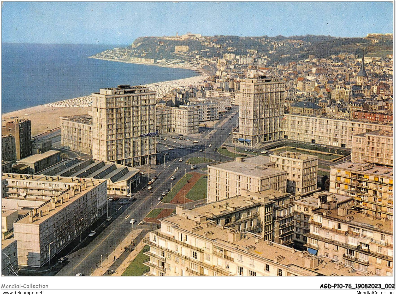 AGDP10-76-0733 - LE HAVRE - La Porte Océane Et Le Cap De La Hève  - Cap De La Hève