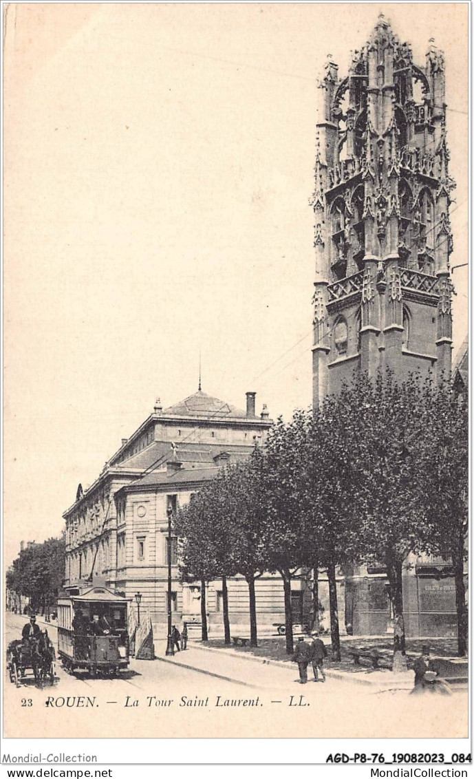 AGDP8-76-0648 - ROUEN - La Tour Saint Laurent  - Rouen