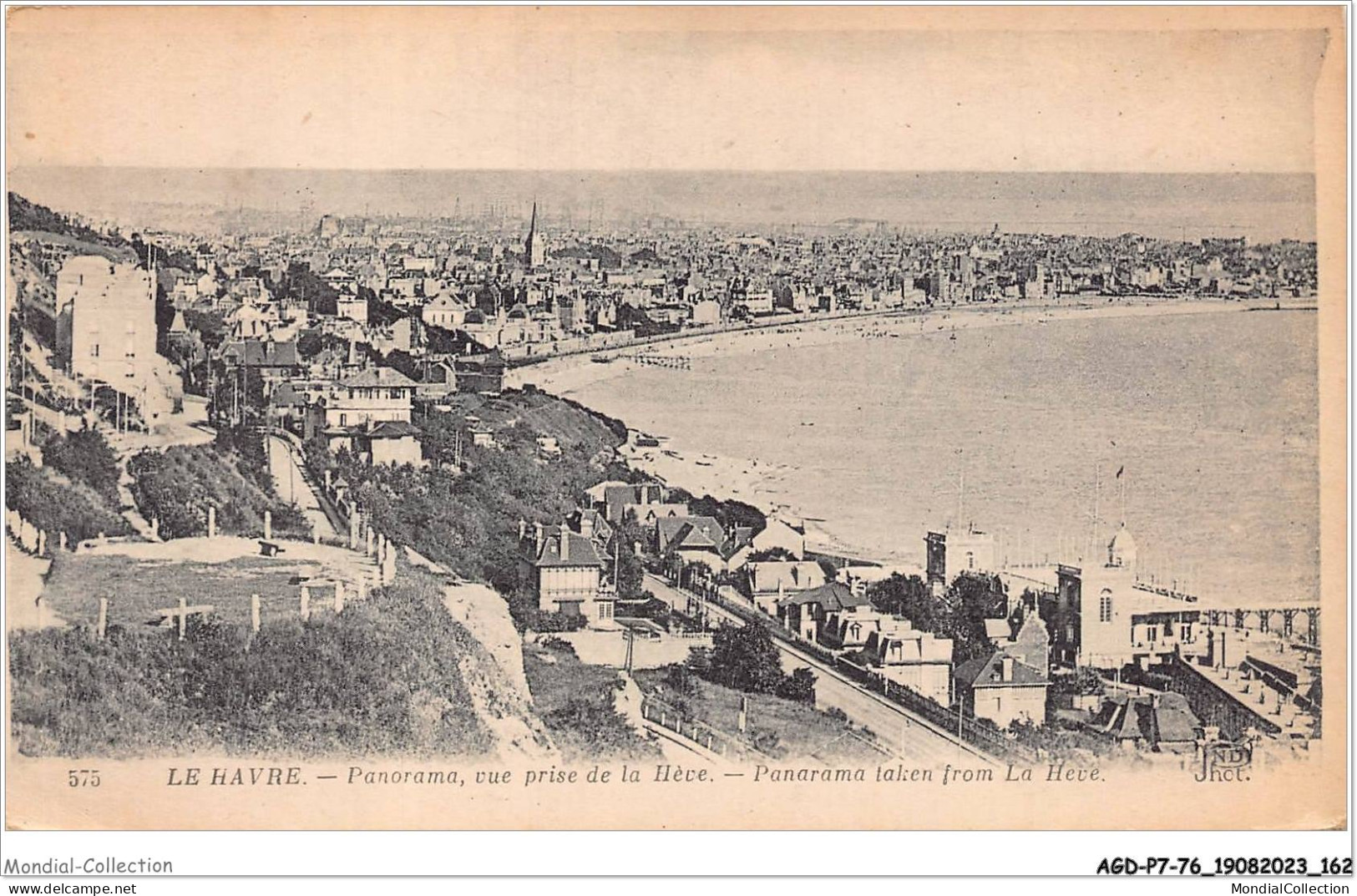 AGDP7-76-0604 - LE HAVRE - Panorama - Vue Prise De La Hève  - Cap De La Hève