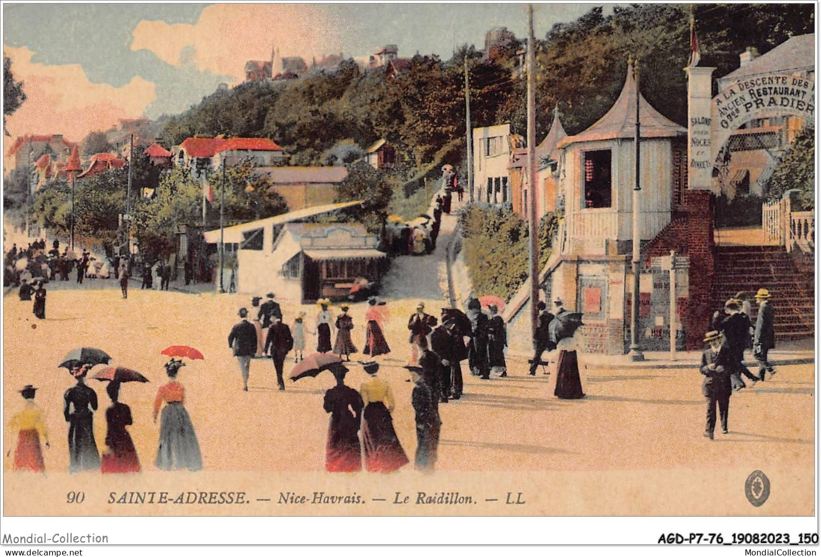 AGDP7-76-0598 - SAINTE-ADRESSE - Nice-havrais - Le Raidillon  - Sainte Adresse