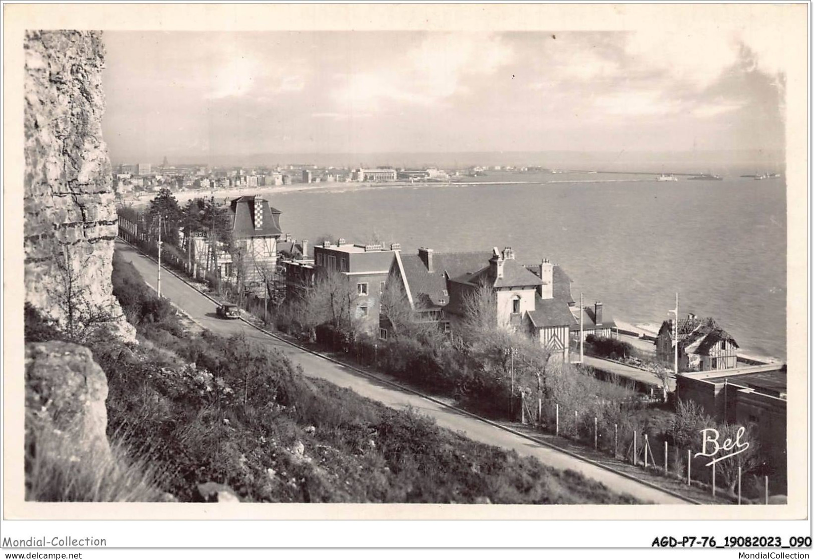 AGDP7-76-0568 - LE HAVRE - L'entrée Du Port Vue Du Nice-havrais  - Sainte Adresse