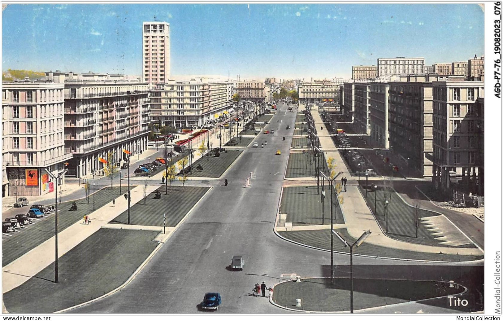 AGDP7-76-0561 - LE HAVRE - Boulevard Foch  - Graville