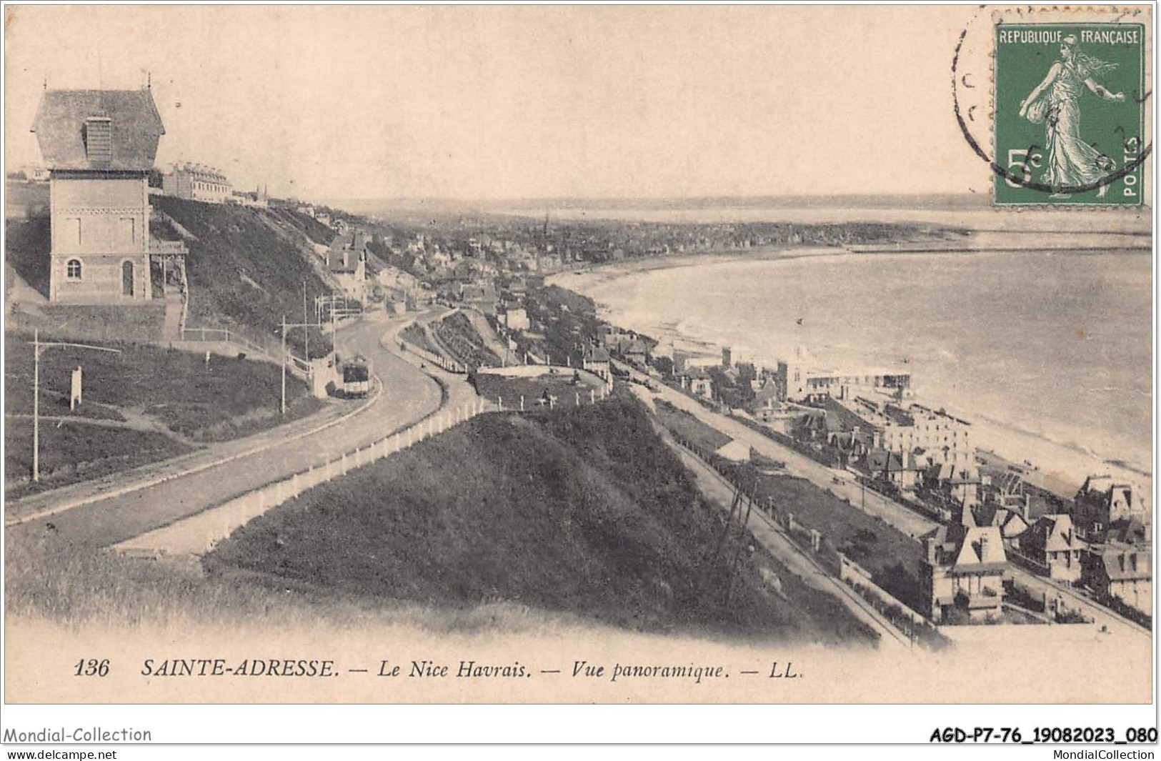 AGDP7-76-0563 - SAINTE-ADRESSE - Le Nice Havrais - Vue Panoramique  - Sainte Adresse