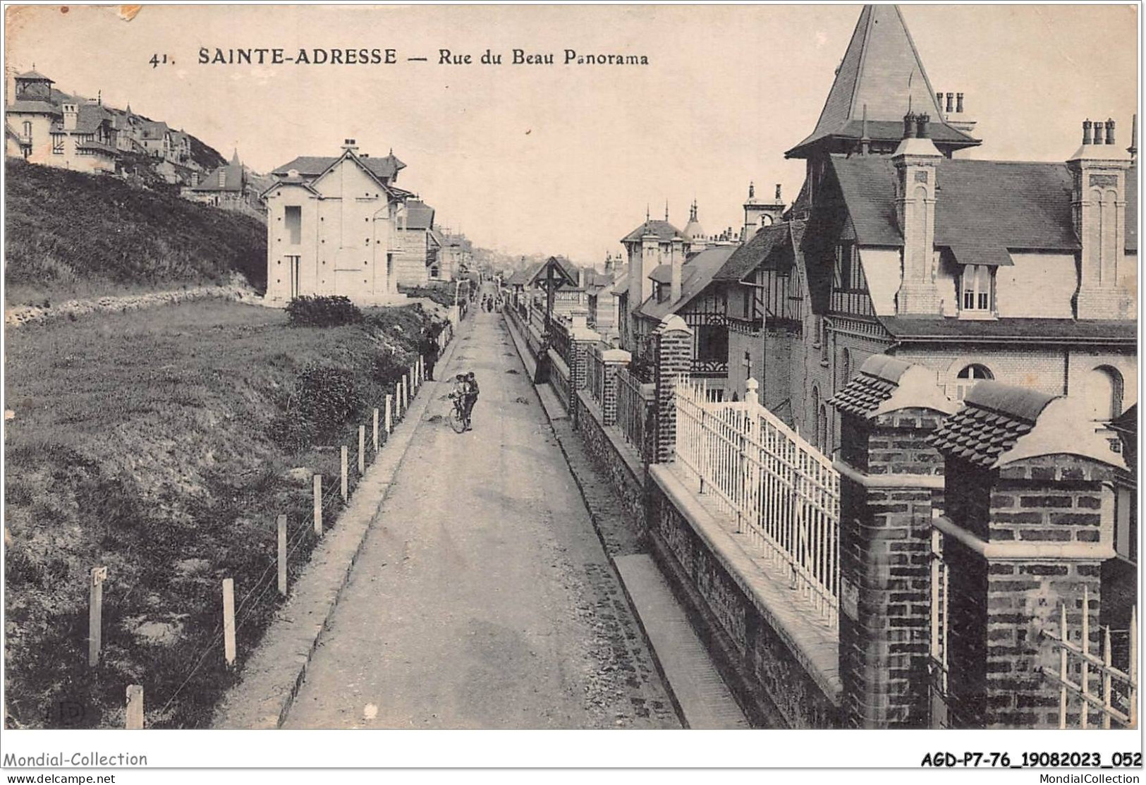 AGDP7-76-0549 - SAINTE-ADRESSE - Rue Du Beau Panorama  - Sainte Adresse