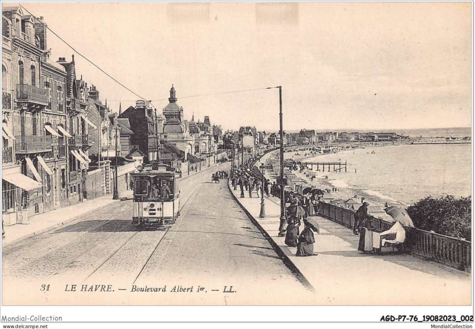 AGDP7-76-0524 - LE HAVRE - Boulevard Albert 1er  - Graville