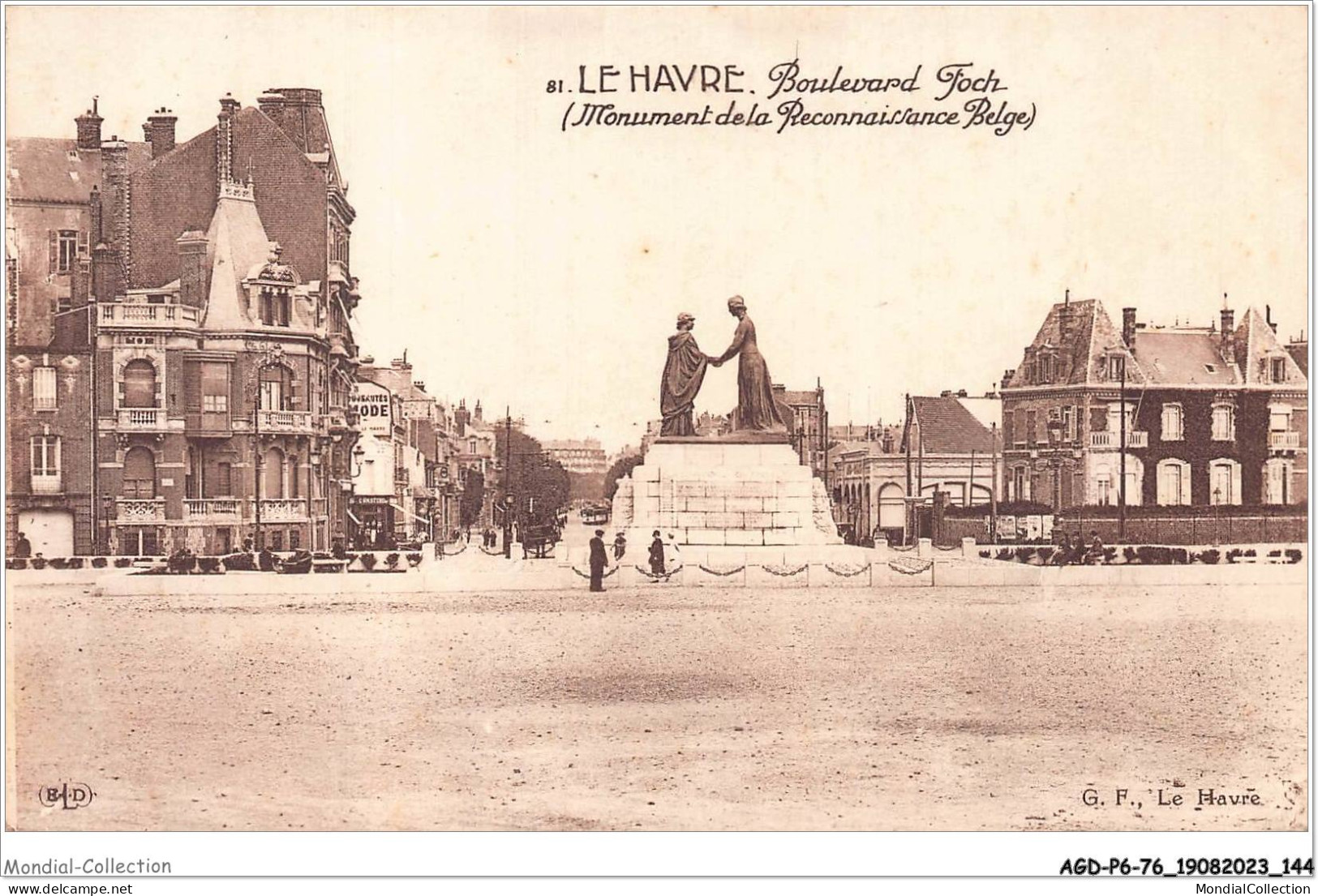 AGDP6-76-0503 - LE HAVRE - Boulevard Foch  - Graville