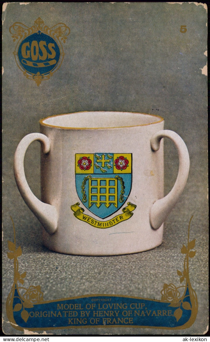 MODEL OF LOVING CUP ORIGINATED BY HENRY OF NAVARRE, KING OF FRANCE 1913 - Zu Identifizieren