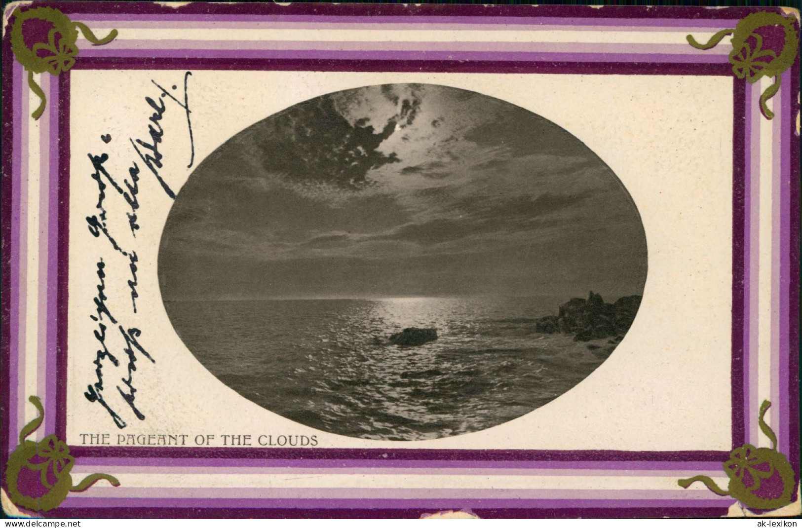 Stimmungsbilder: Natur THE PAGEANT OF THE CLOUDS 1910 Passepartout - Unclassified