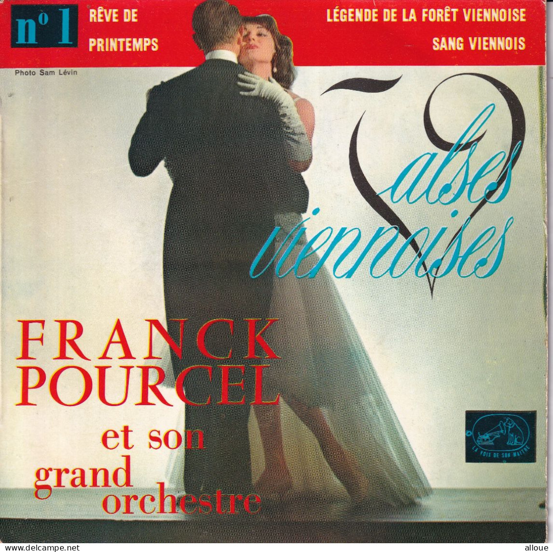 FRANCK POURCEL - VALSES VIENNOISES - FR EP - REVE DE PRINTEMPS + 2 - Instrumentaal