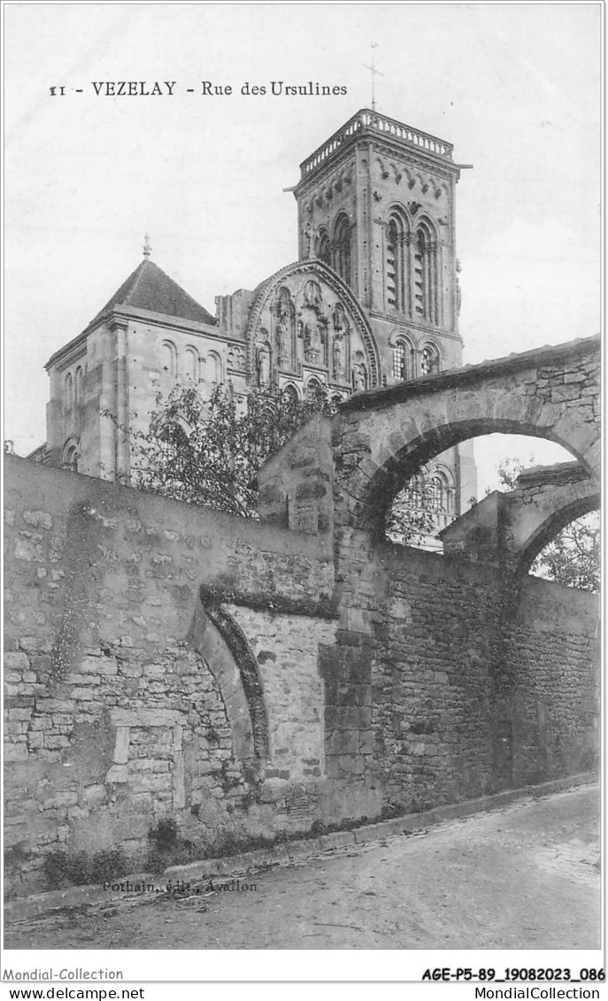 AGEP5-89-0444 - VEZELAY - Rue Des Ursulines - Vezelay