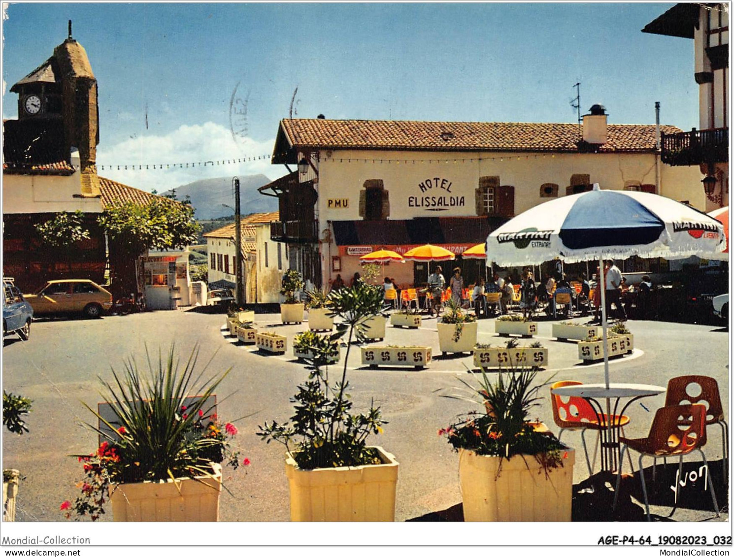 AGEP4-64-0330 - Couleurs Et Lumière De France - BIDART - Pyrénées-atlantiques - Le Centre De La Ville - Bidart