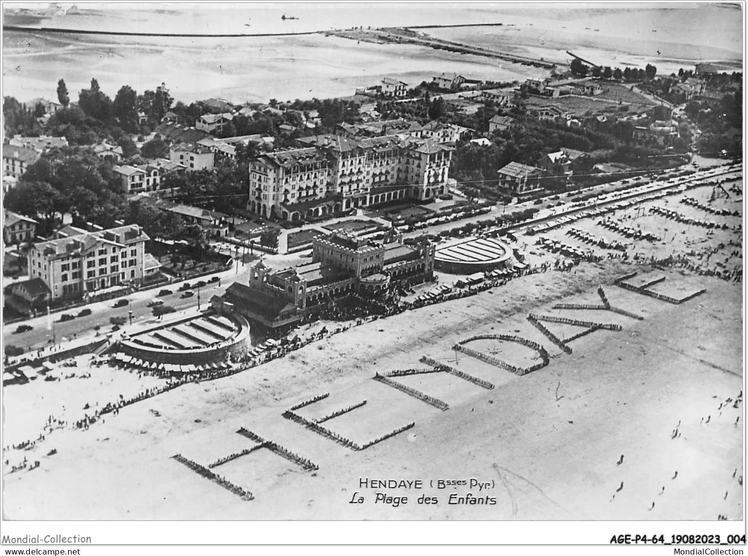 AGEP4-64-0316 - HENDAYE - La Plage Des Enfants - Hendaye