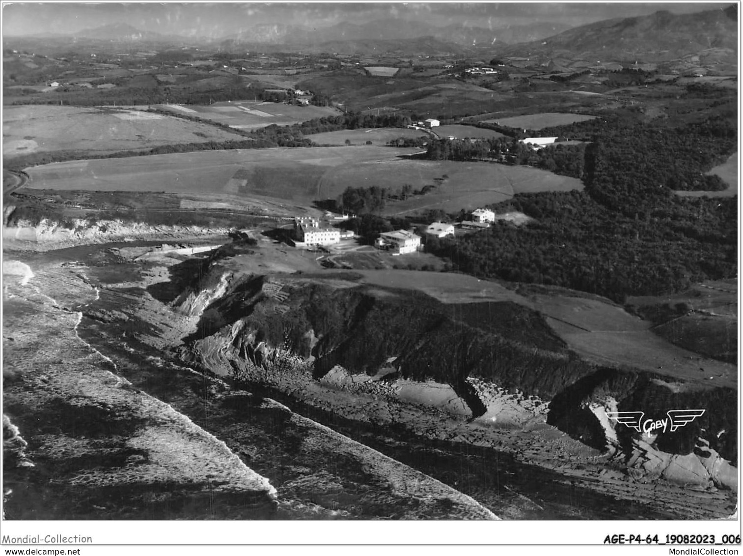 AGEP4-64-0317 - La France Vue Du Ciel - HENDAYE-PLAGE - Maison D'enfants S.N.C.F. D'haïcabia - Hendaye