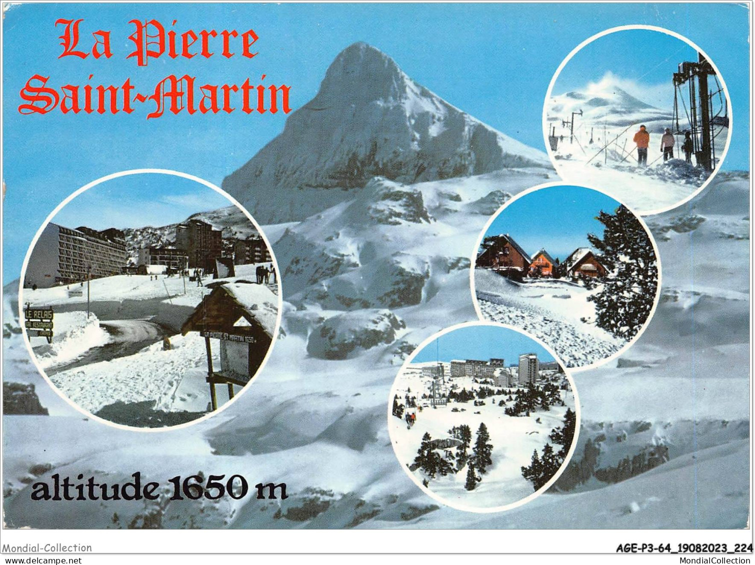 AGEP3-64-0305 - LA PIERRE-ST-MARTIN - Pyrénées Atlantique - Station D'hiver Et D'été - Oloron Sainte Marie