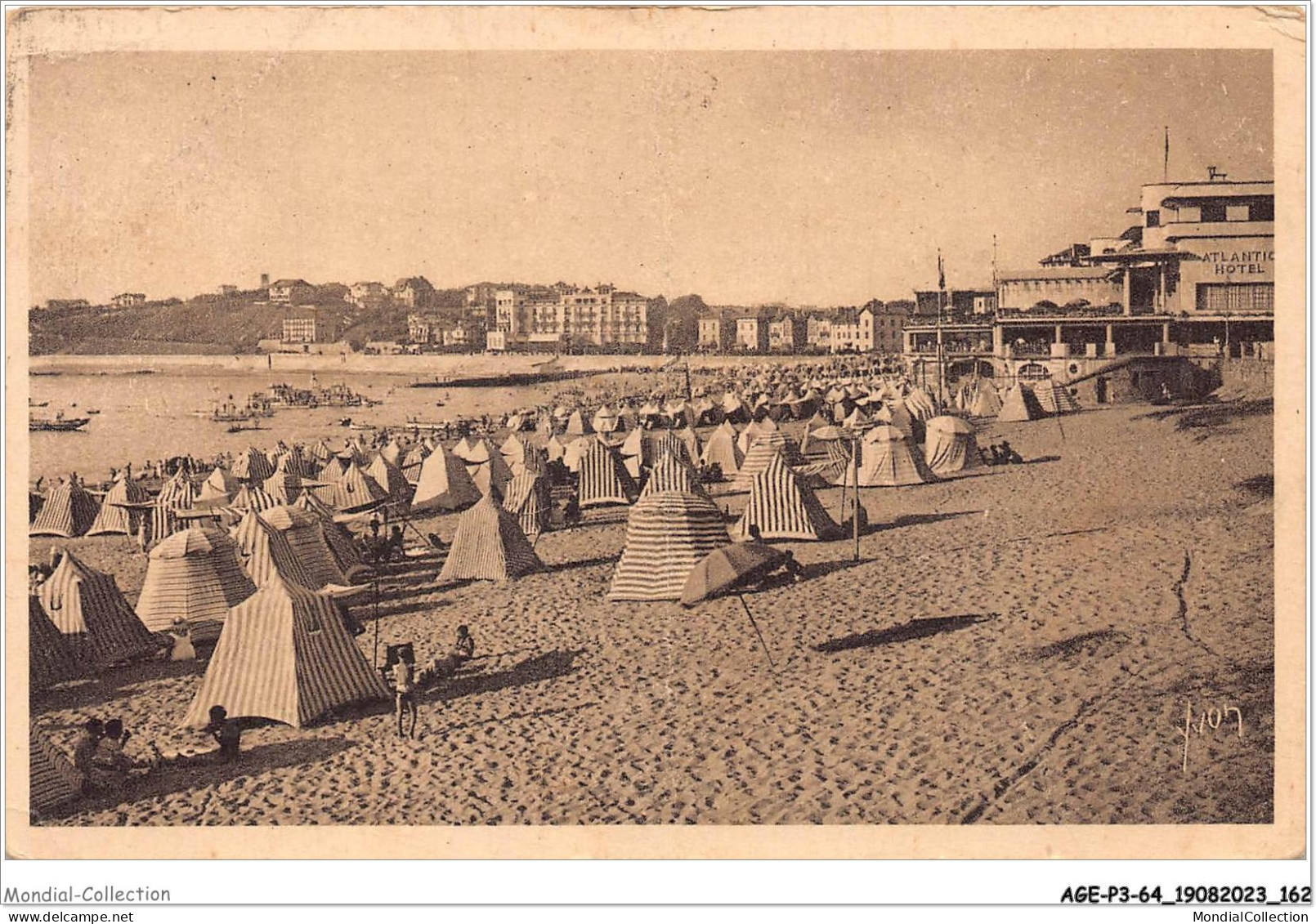 AGEP3-64-0274 - ST-JEAN-DE-LUZ - Basses-pyrénées - La Plage  - Saint Jean De Luz