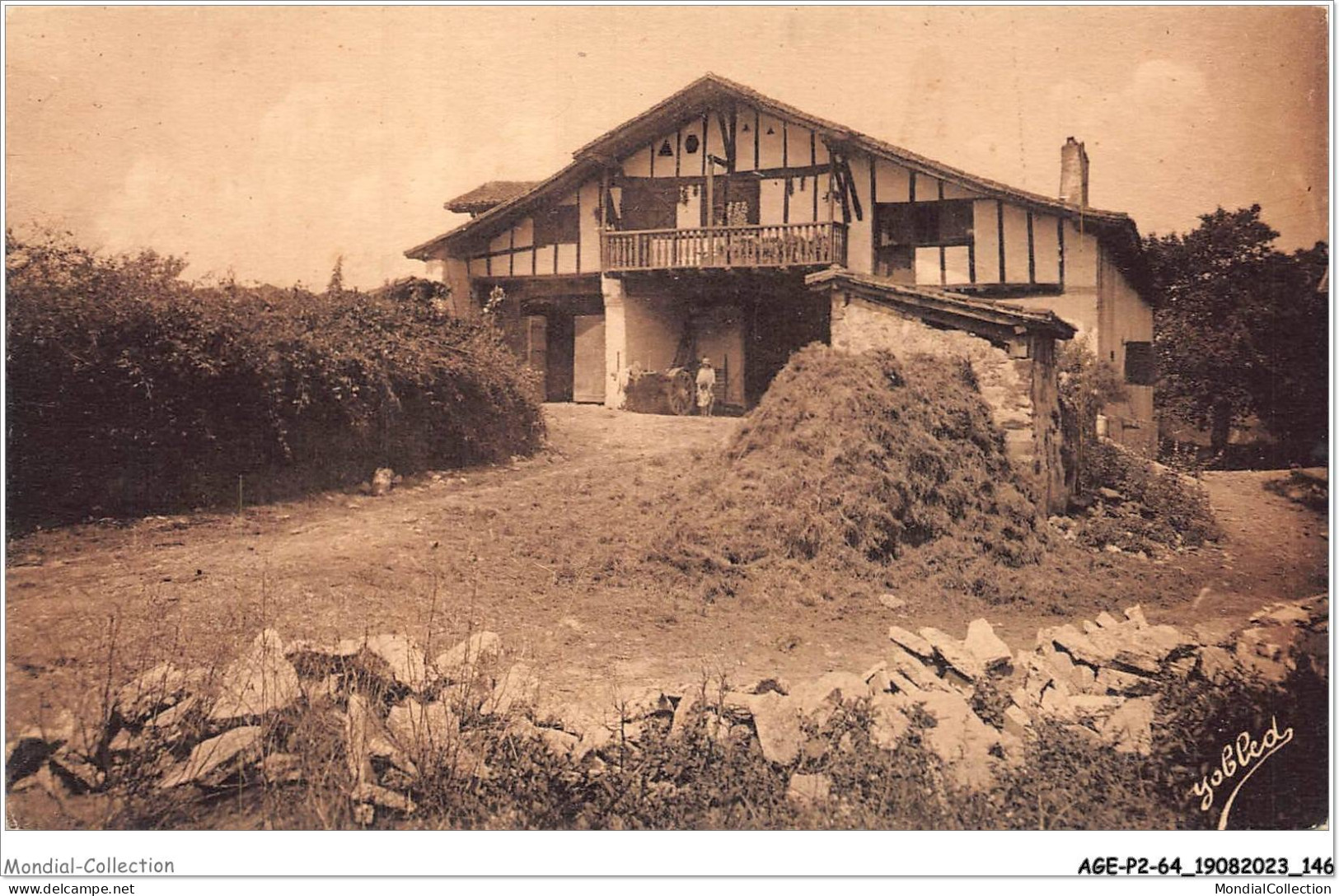 AGEP2-64-0160 - Pays Basque - Maison Basque à - USTARITZ - Bayonne