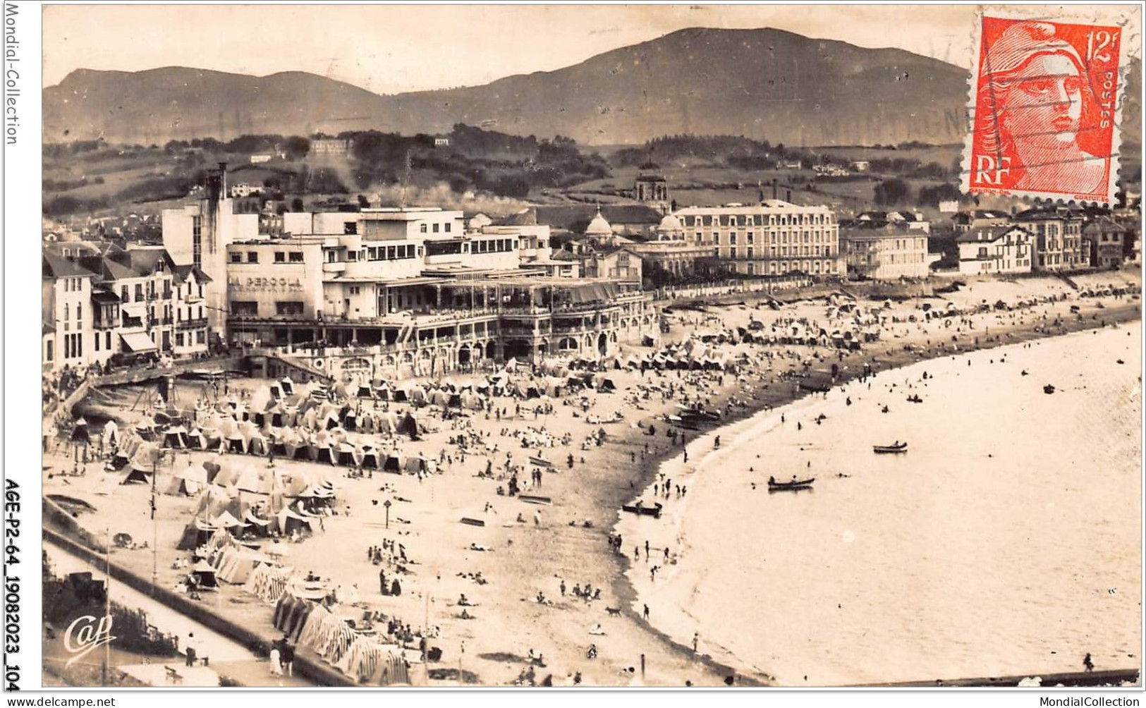 AGEP2-64-0139 - SAINT-JEAN-DE-LUZ - Vue Générale De La Plage - Saint Jean De Luz