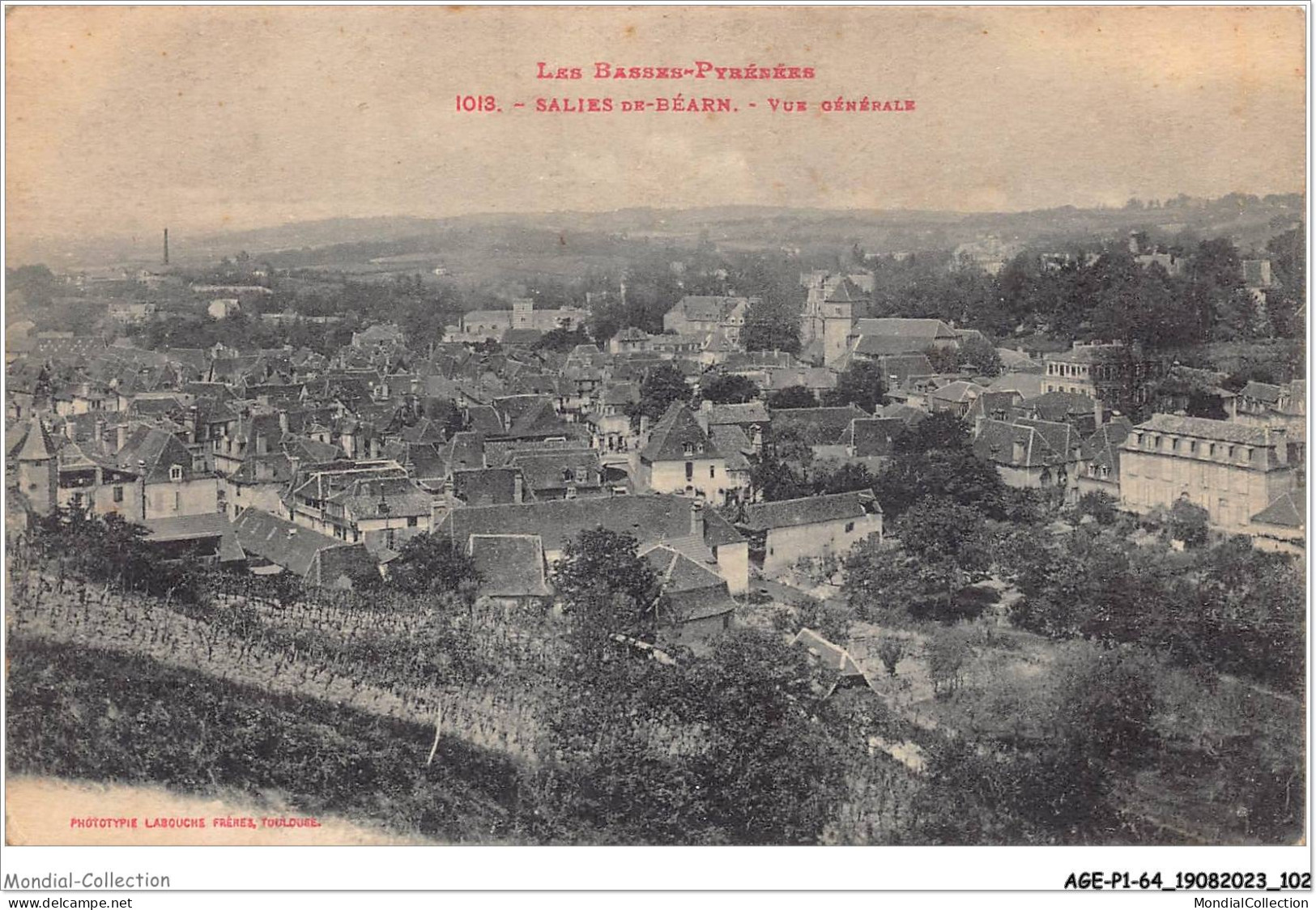 AGEP1-64-0052 - Les Basses-pyrénées - SALIES-DE-BEARN - Vue Générale - Salies De Bearn