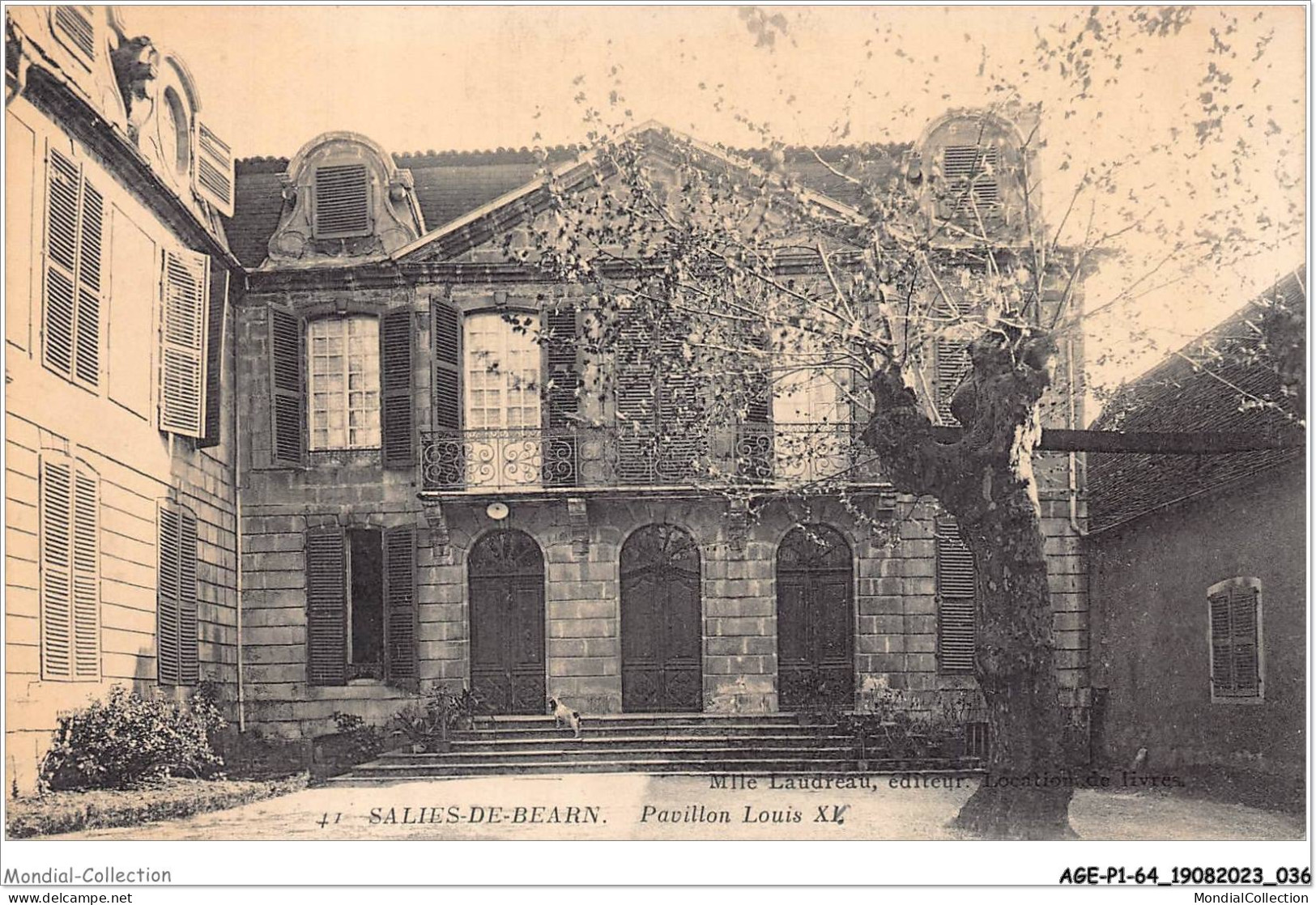 AGEP1-64-0019 - SALIES-DE-BEARN - Pavillon Louis XV - Salies De Bearn