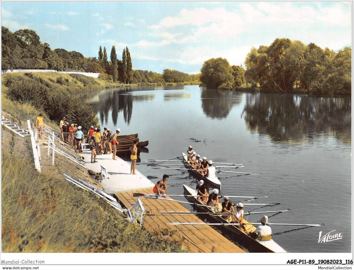 AGEP11-89-0994 - Les Environs De - PONT-SUR-YONNE - Serbonnes - L'embarcadère Du Camp De L'e-g-f - Pont Sur Yonne