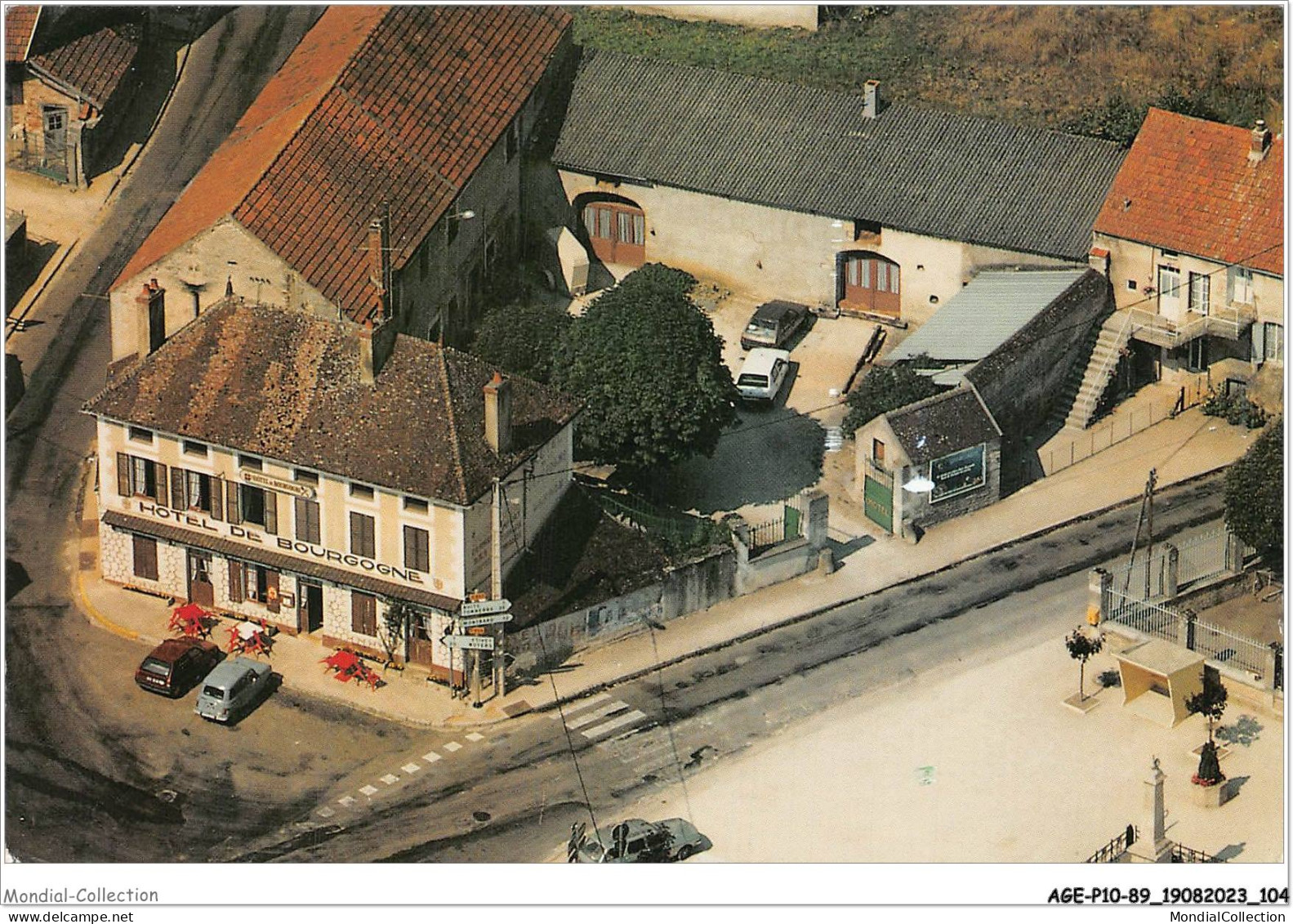 AGEP10-89-0934 - Hotel De Bougogne - AISY SUR ARMANCON - Avallon