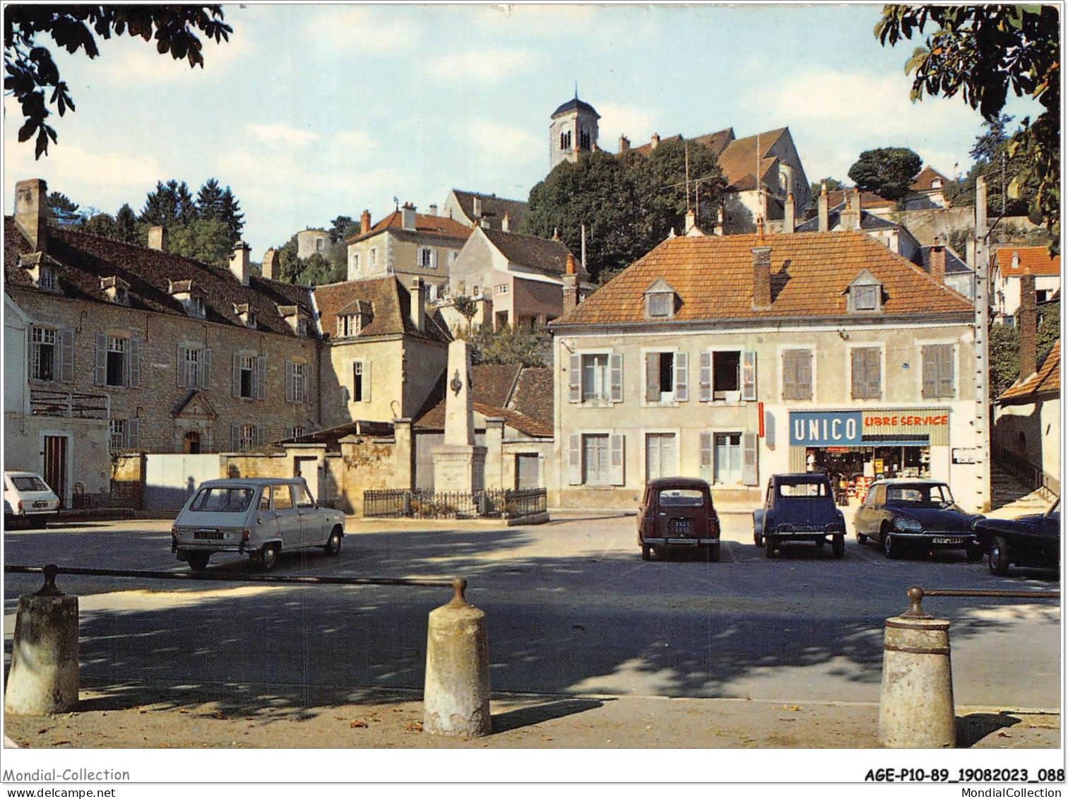 AGEP10-89-0926 - CHATEL-CENSOIR - Yonne - La Place - Avallon