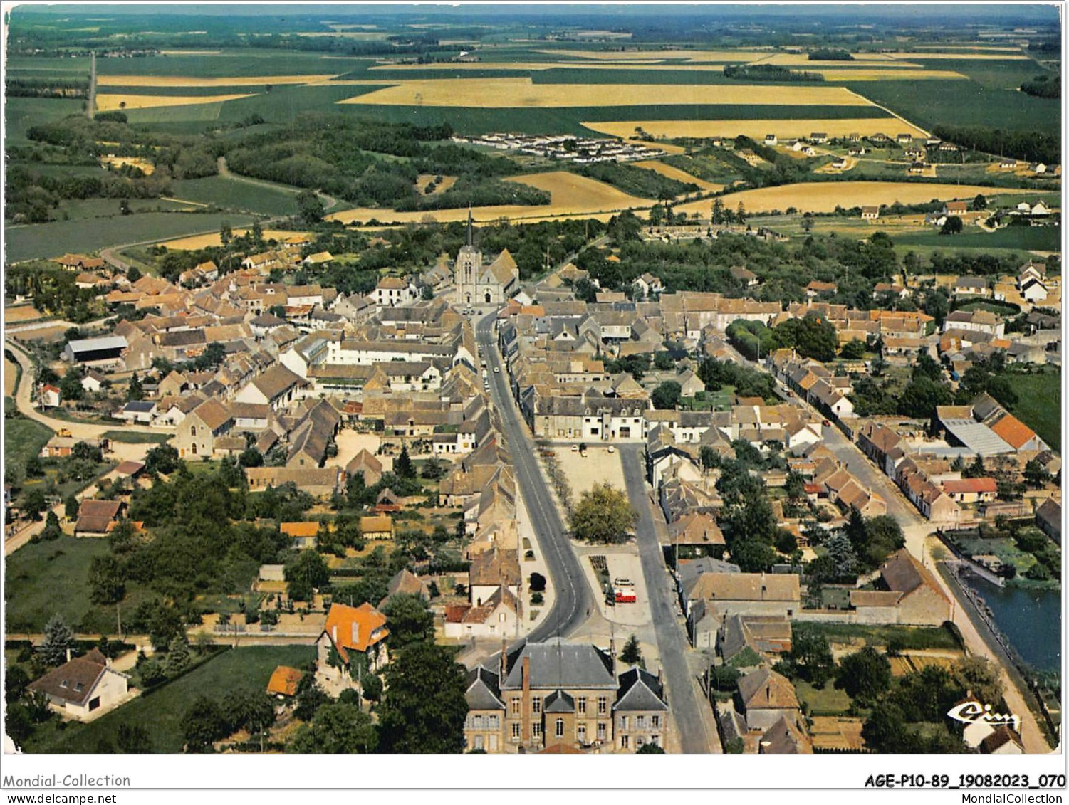 AGEP10-89-0917 - CHEROY - Vue Générale Et Les - Pinsonnières - Cheroy