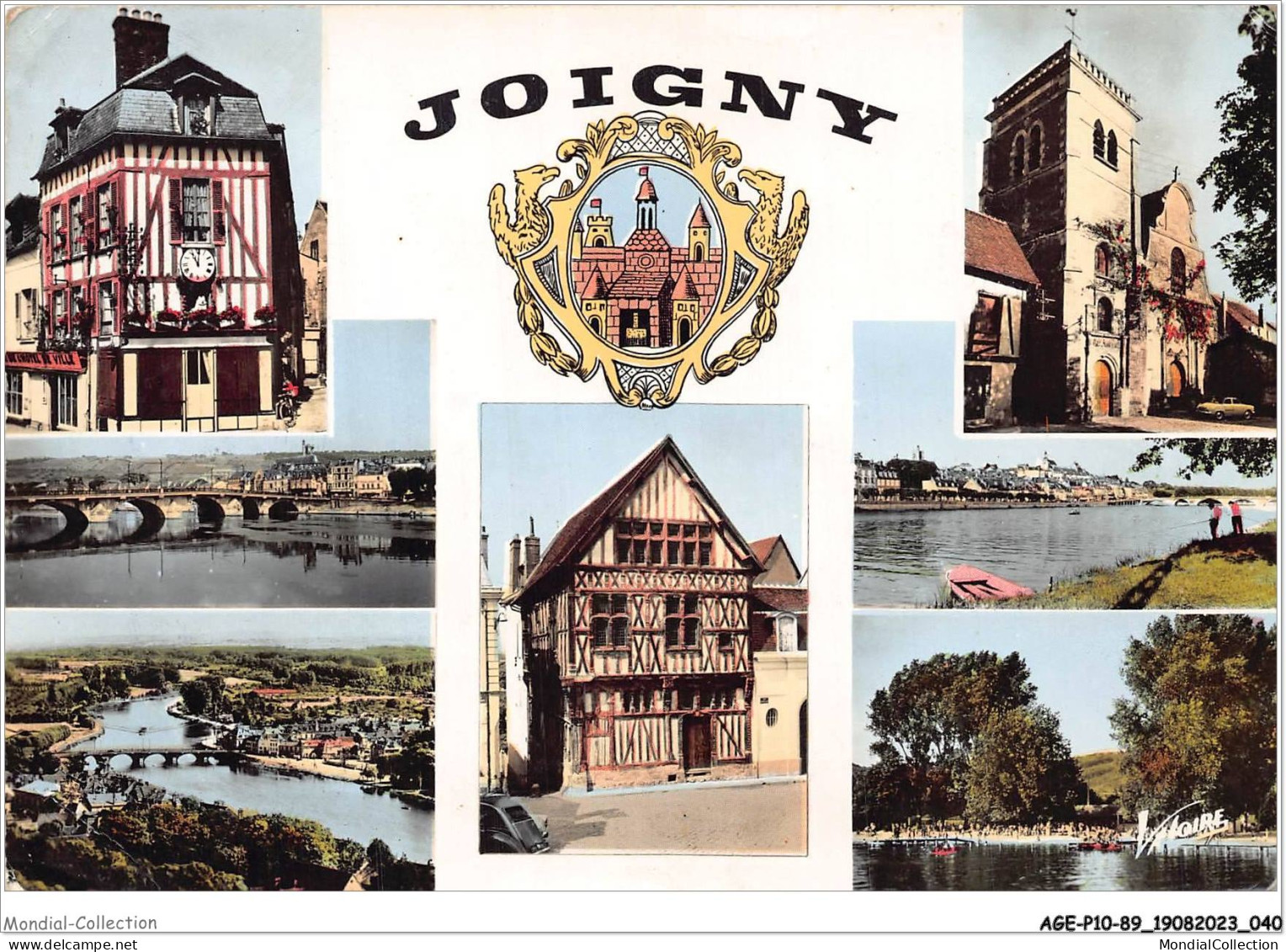 AGEP10-89-0902 - La Vallée De L'yonne - JOIGNY - Divers Aspect De La Localité Et De L'yonne - Joigny