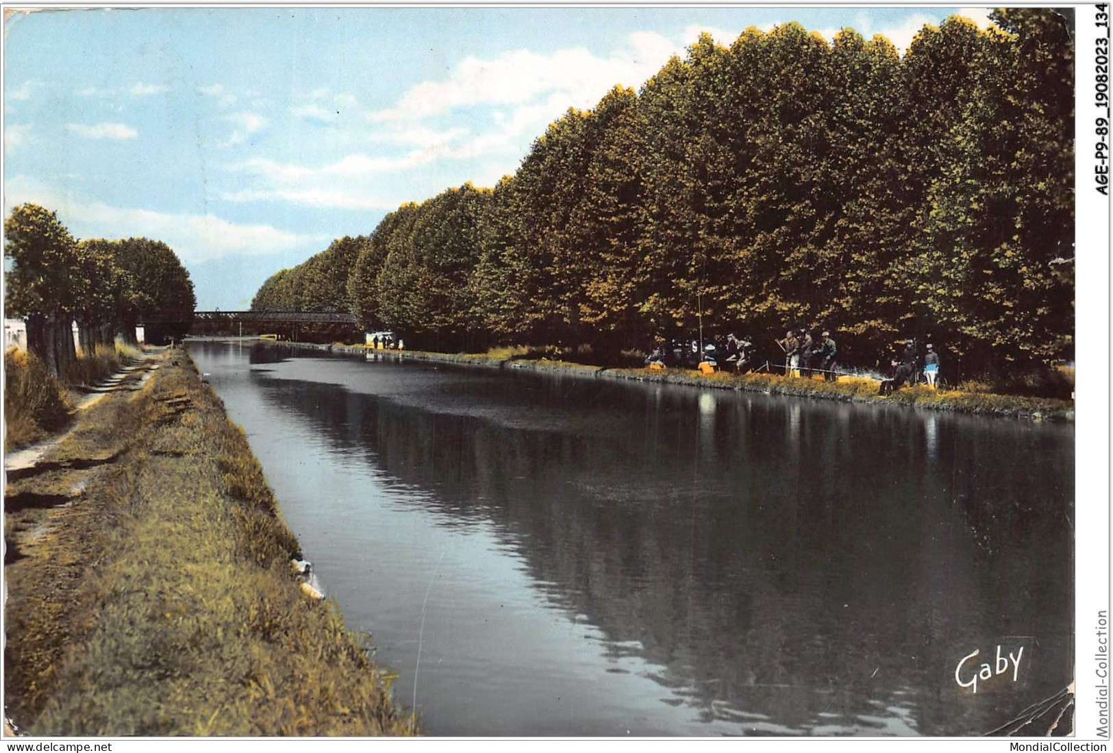 AGEP9-89-0880 - MIGENNES - Yonne - Le Canal De Bourgogne - Migennes