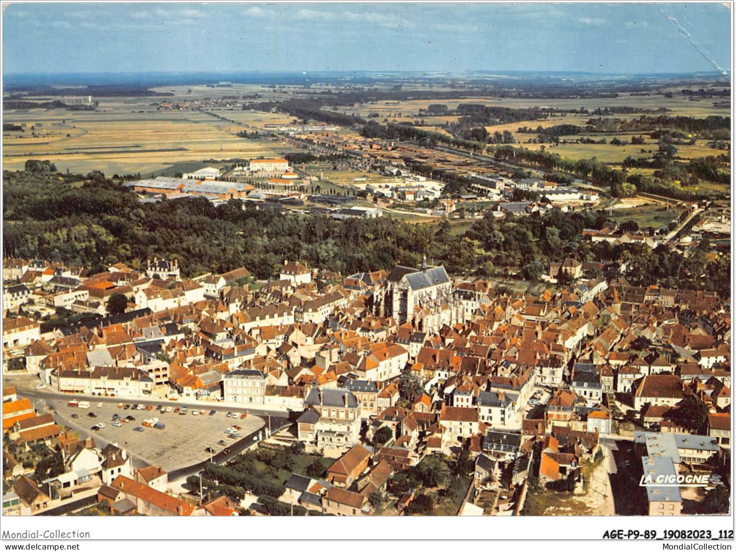 AGEP9-89-0869 - Vue Aérienne Sur - SAINT-FLORENTIN - Saint Florentin