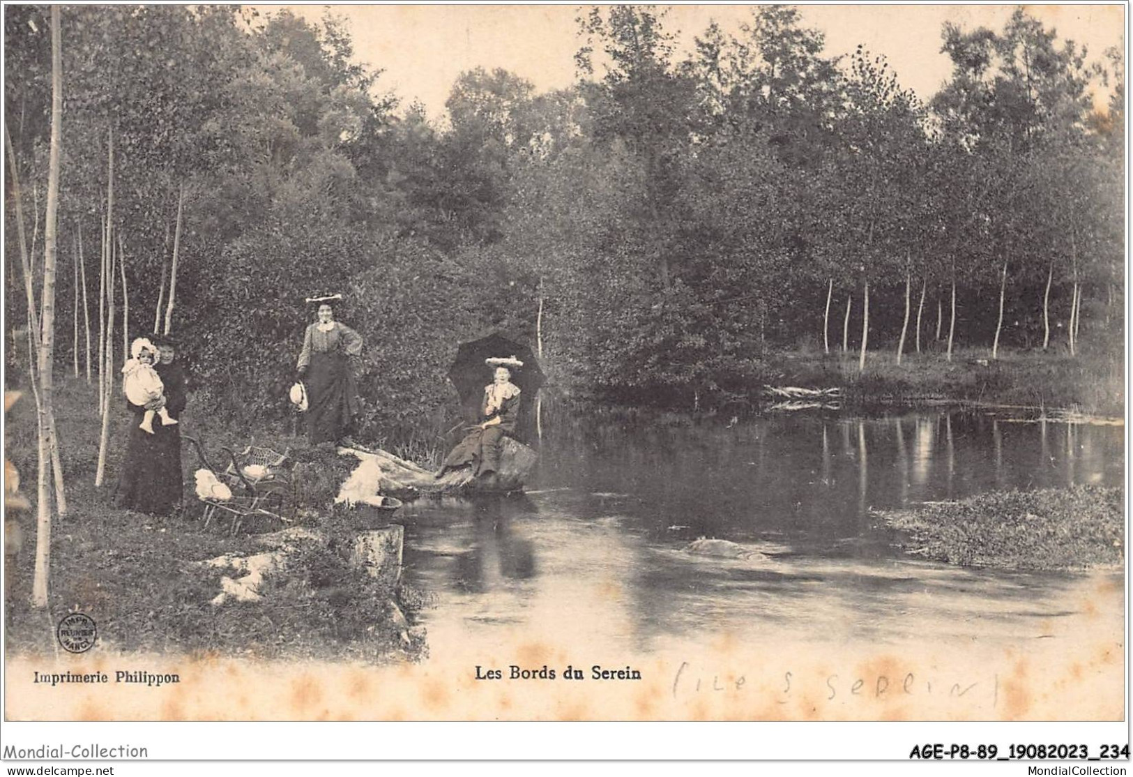 AGEP8-89-0802 - Les Bords Du Serein - L'ISLE SUR SEREIN - L'Isle Sur Serein