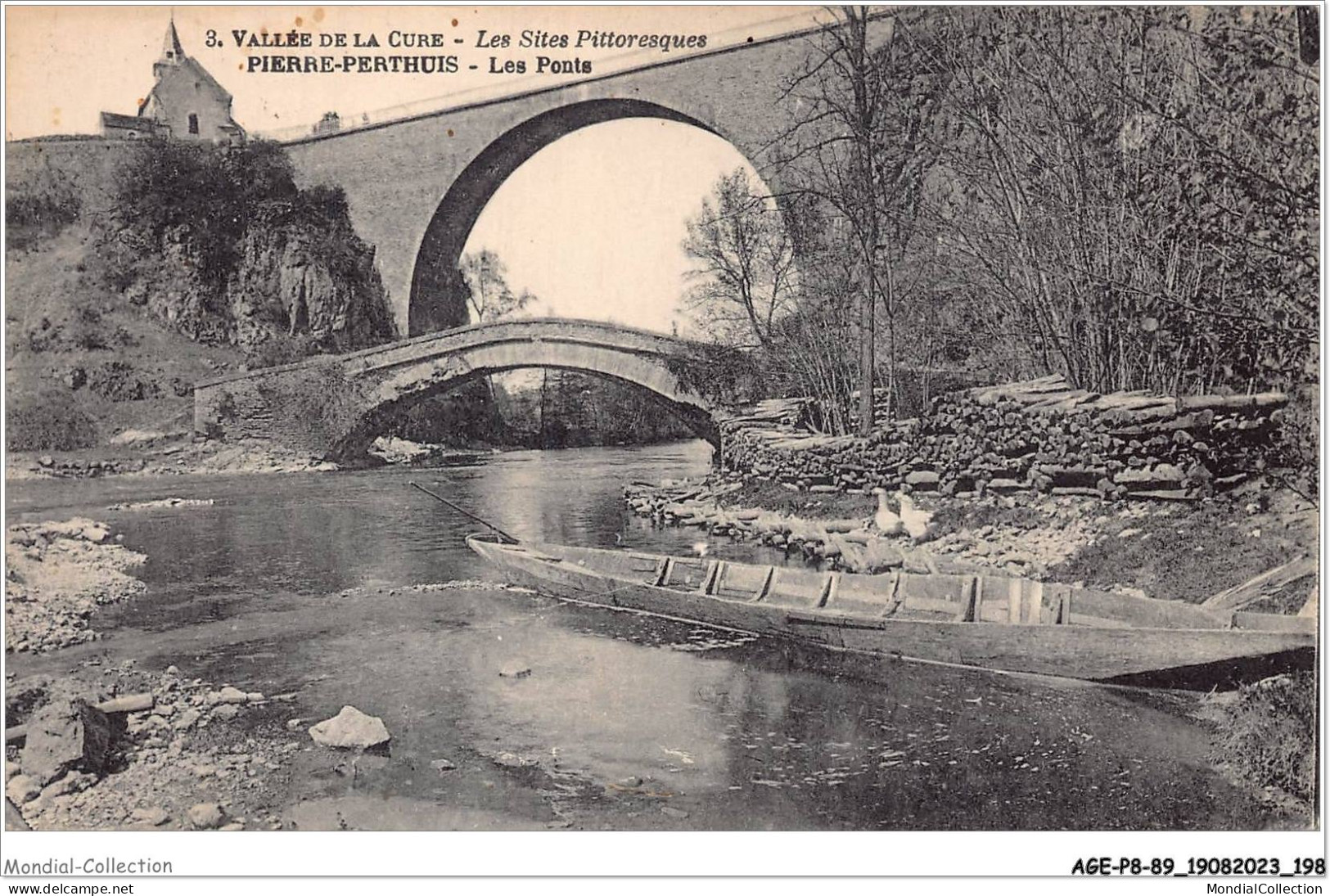 AGEP8-89-0784 - Vallée De La Cure - Les Sites Pittoresque - PIERRE-PERTHUIS - Les Ponts - Avallon