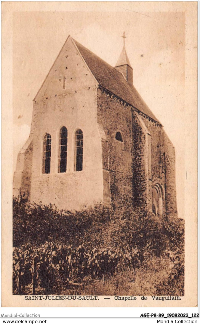 AGEP8-89-0746 - SAINT-JULIEN-DU-SAULT - Chapelle De Vauguilain - Saint Julien Du Sault