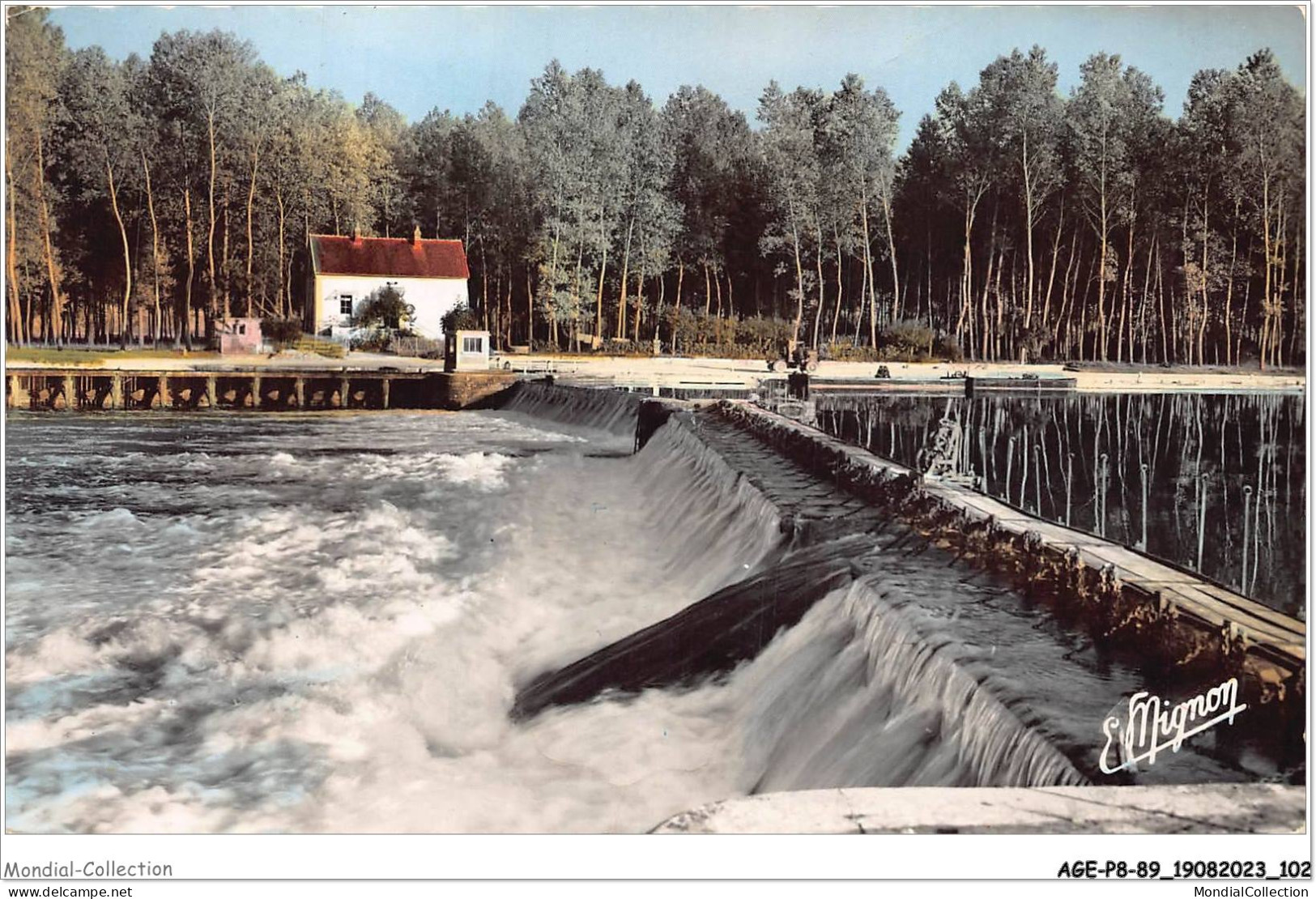 AGEP8-89-0736 - SAINT-JULIEN-DU-SAULT - Yonne - Ses Environs - Le Barrage De La Bouviere - Saint Julien Du Sault