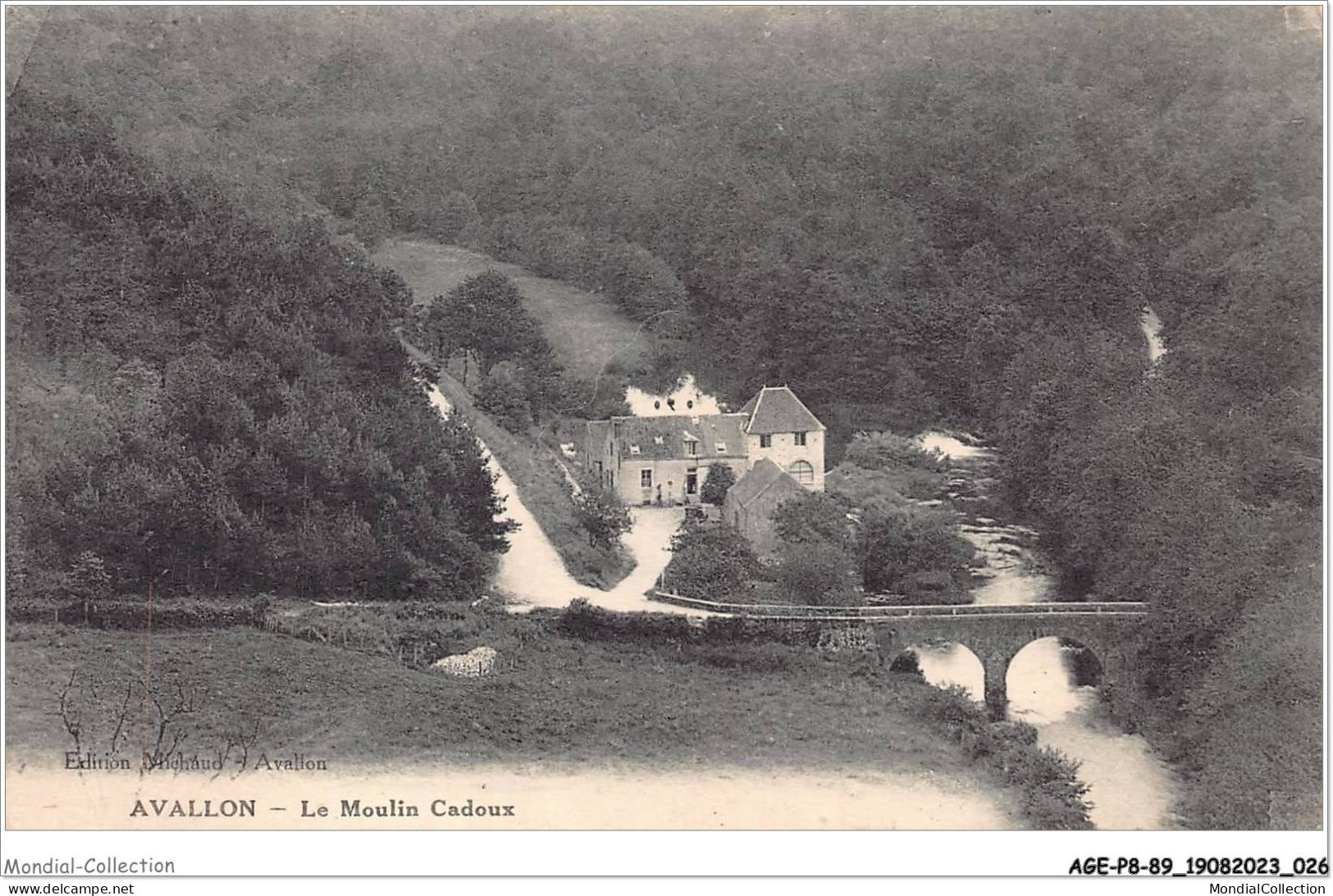 AGEP8-89-0698 - AVALLON - Le Moulin Cadoux - Avallon