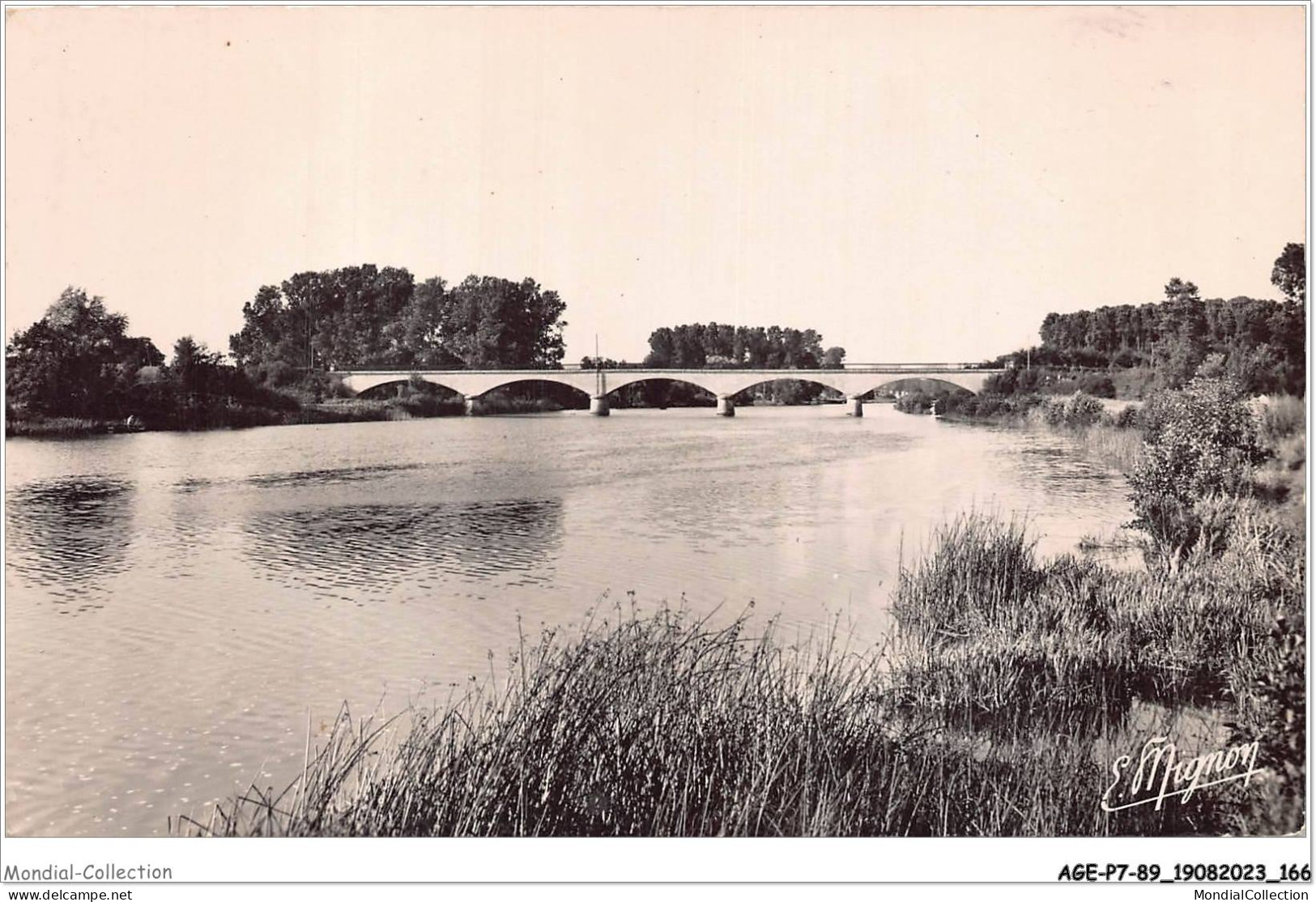 AGEP7-89-0664 - VERON - Yonne - Les Bords De L'yonne - Le Pont D'etigny - Veron