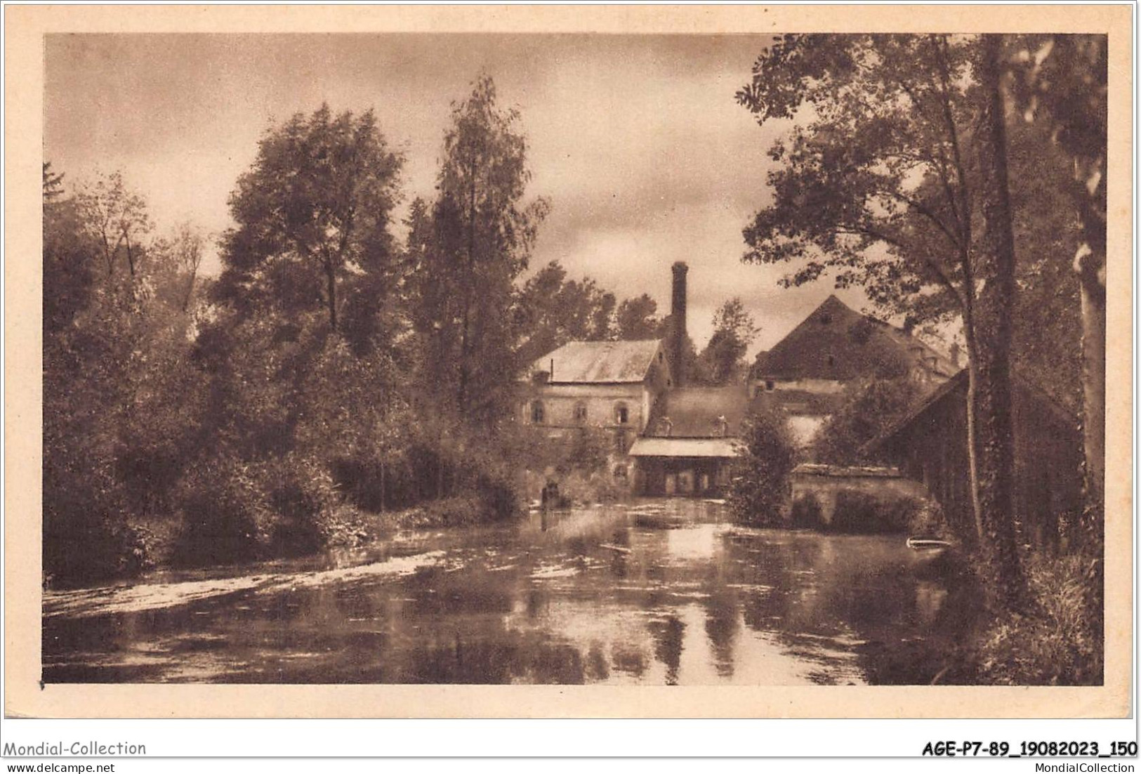 AGEP7-89-0656 - VILLENEUVE-L'ARCHEVEQUE - Yonne - Moulin Sur La Vanne - Villeneuve-l'Archevêque