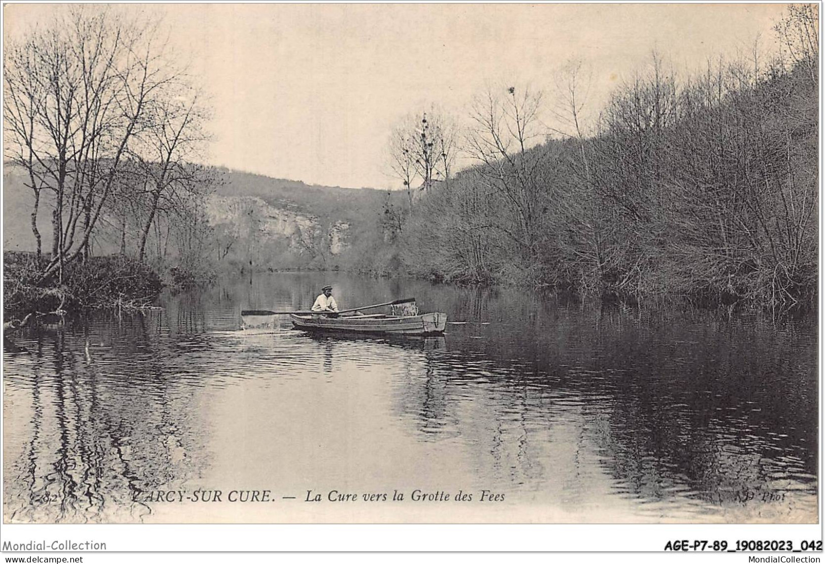 AGEP7-89-0602 - ANCY-sur-CURE - La Cure Vers La Grotte Des Fees - Avallon