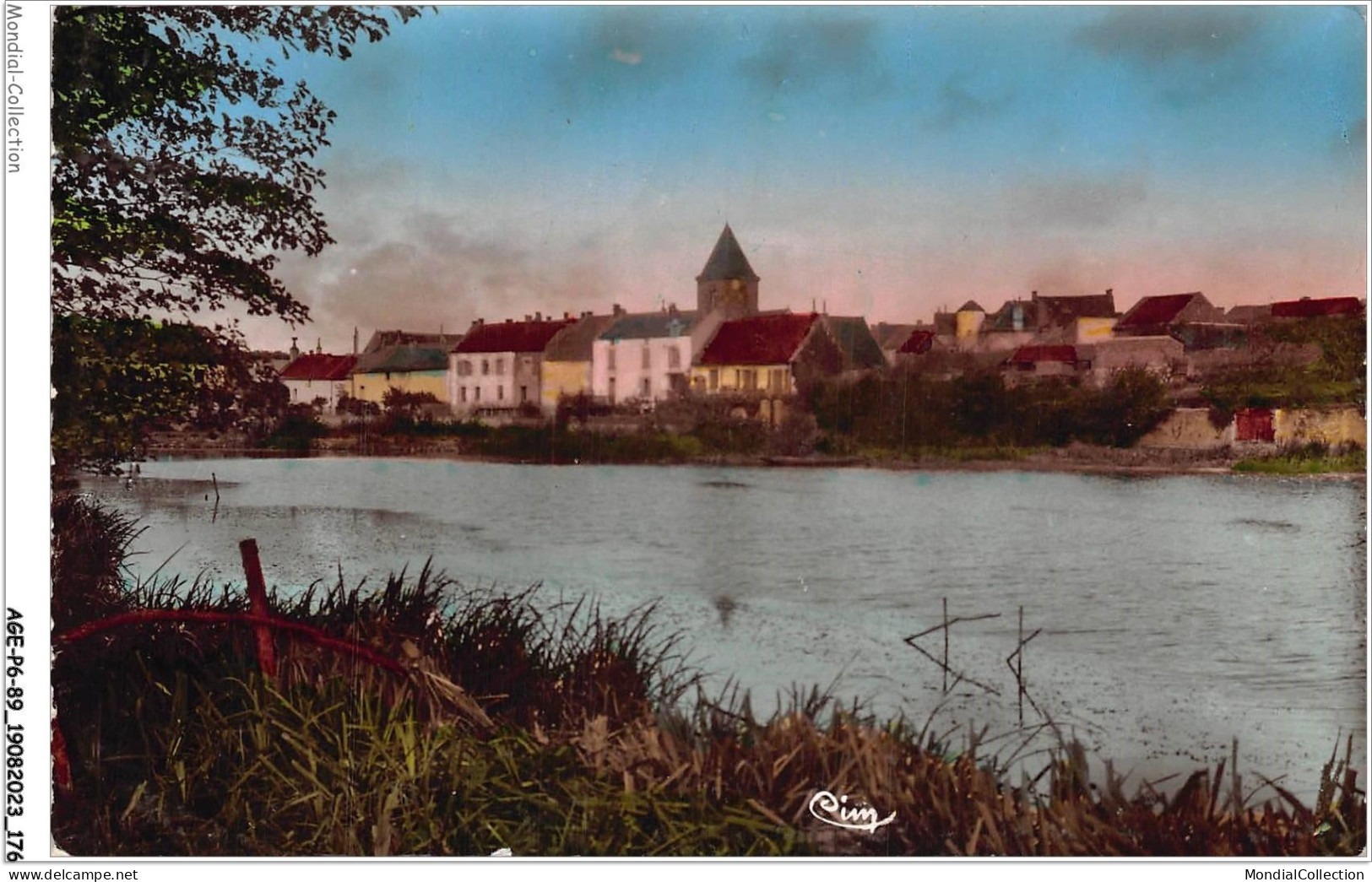 AGEP6-89-0569 - GUILLON - Yonne - Vue Générale Et Les Bords Du Serein - Guillon