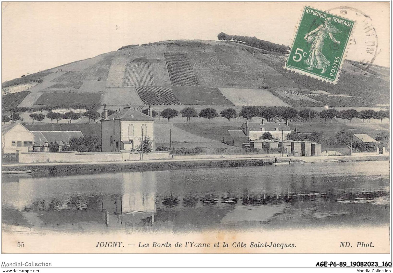 AGEP6-89-0561 - JOIGNY - Les Bords De L'yonne Et La Côte Saint-jacques - Joigny