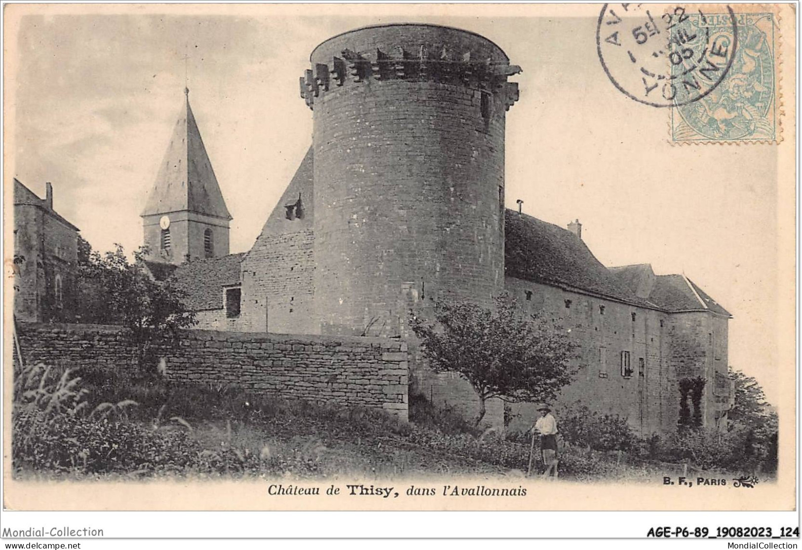 AGEP6-89-0543 - Château De - THISY - Dans L'avallonnais - Avallon