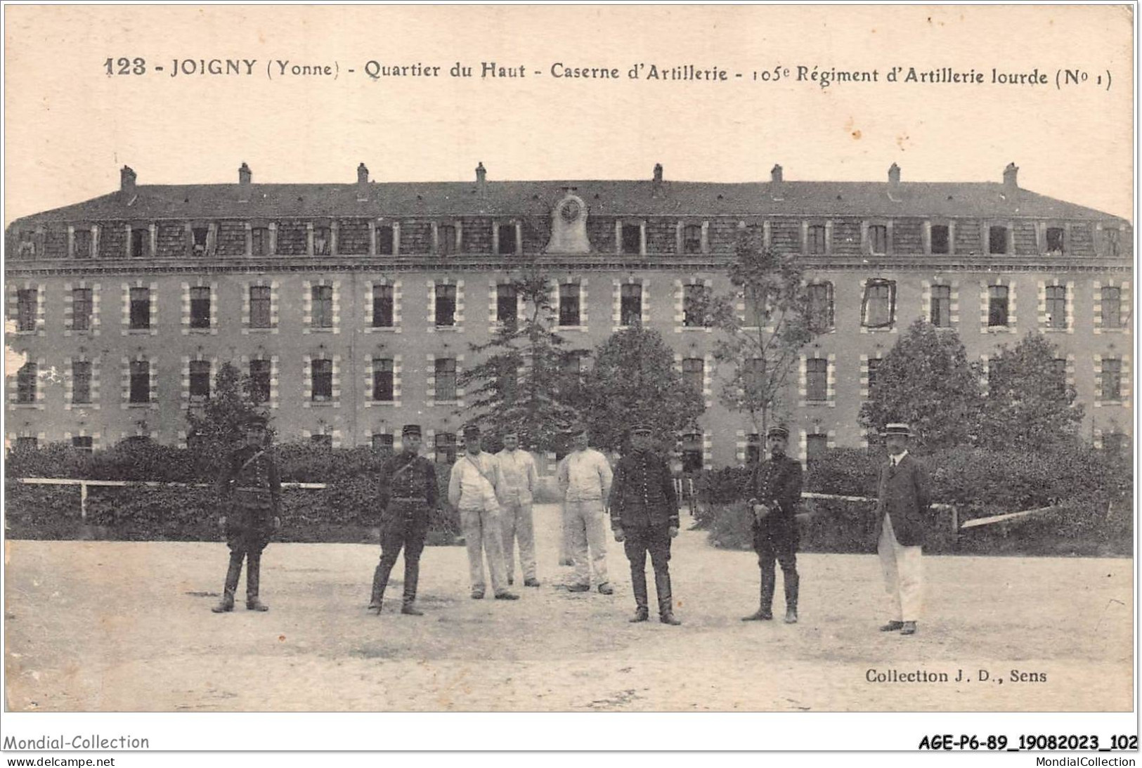 AGEP6-89-0532 - JOIGNY - Yonne - Quartier Du Haut - Caserne D'artillerie - 105e Régiment D'artillerie Lourde - Joigny