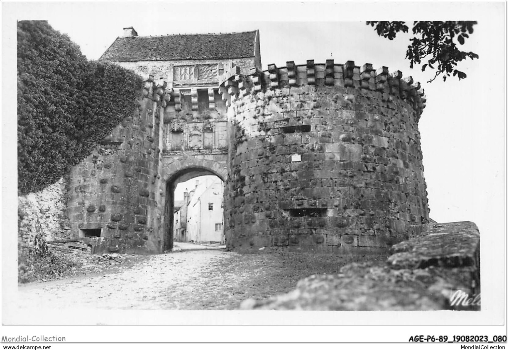 AGEP6-89-0521 - VEZELAY - Yonne - La Porte Neuve - XIV Siècle - Vezelay