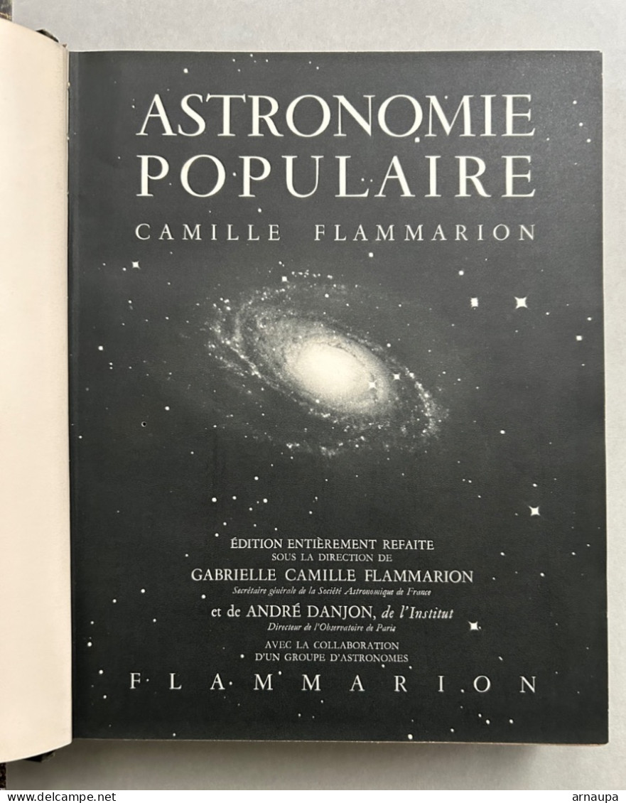 Astronomie Populaire Camille Flammarion 1953 - Encyclopédies
