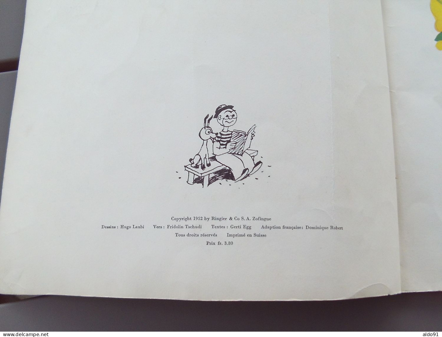 (B-D - Suisse - Livre D'Enfants RINGIER - 1952) - RINGI Et ZOFI   " Perdus Sur Une île Lointaine "...........voir Scans - Other & Unclassified