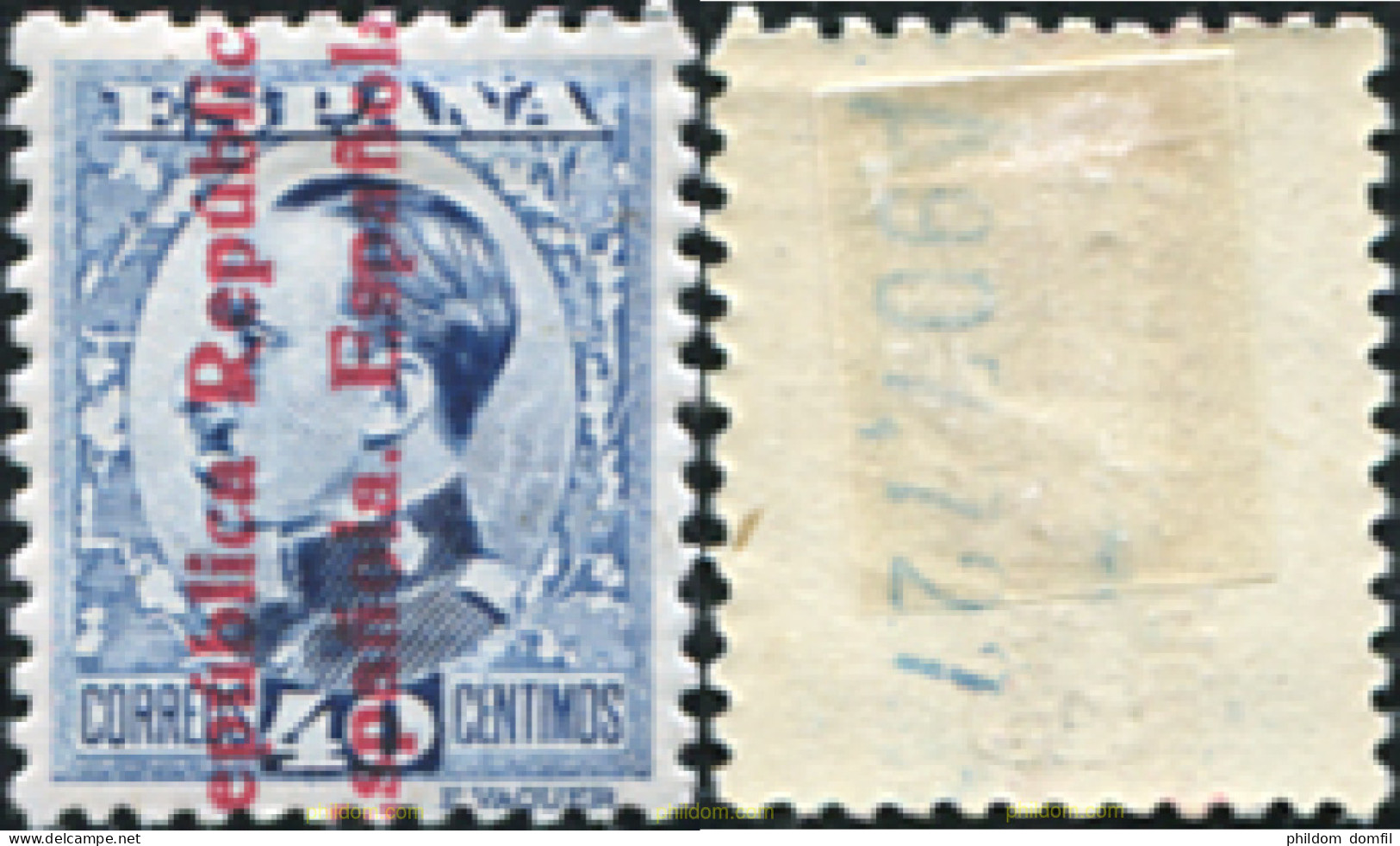 730339 HINGED ESPAÑA 1931 ALFONSO XIII - Ongebruikt