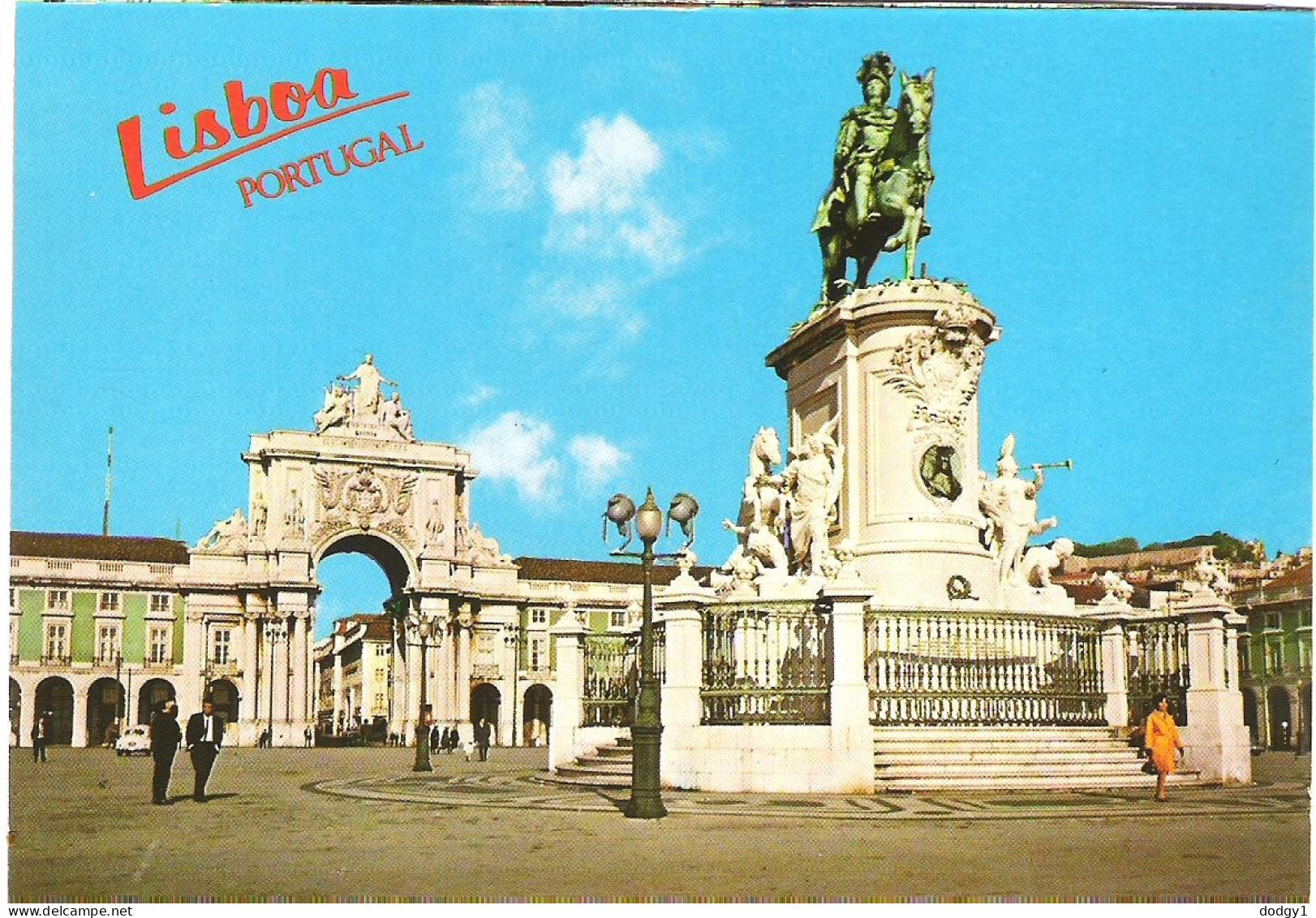 COMMERCE SQUARE, LISBON, PORTUGAL.. UNUSED POSTCARD My2 - Lisboa