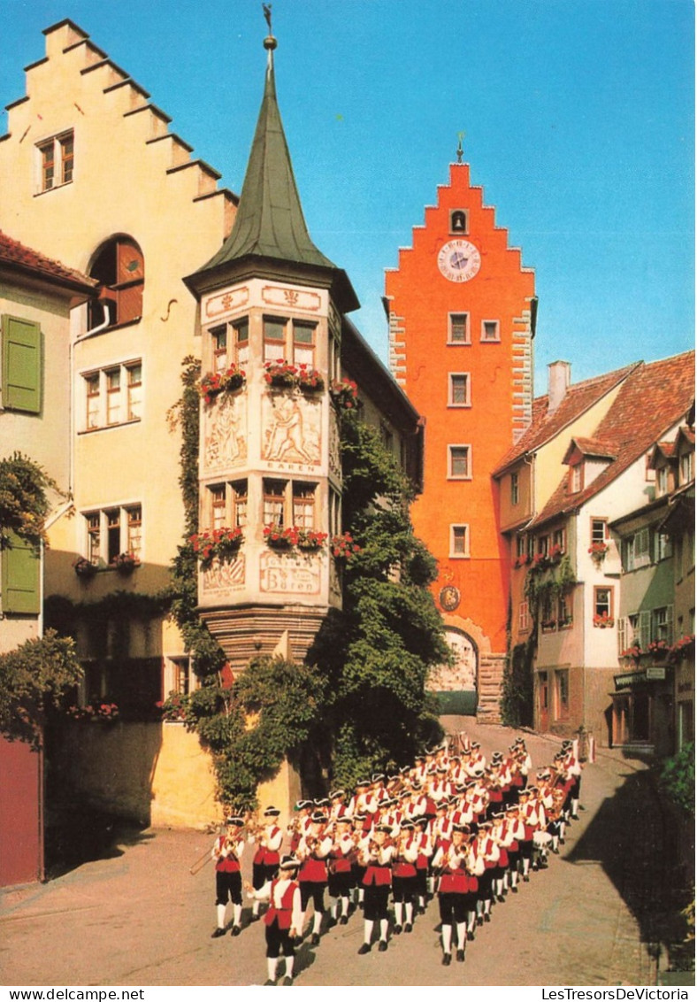 ALLEMAGNE - Meersburg Am Bodensee - Marktplatz Mit Knabenmusik Meeersburg - Animé - Musicien - Carte Postale - Meersburg