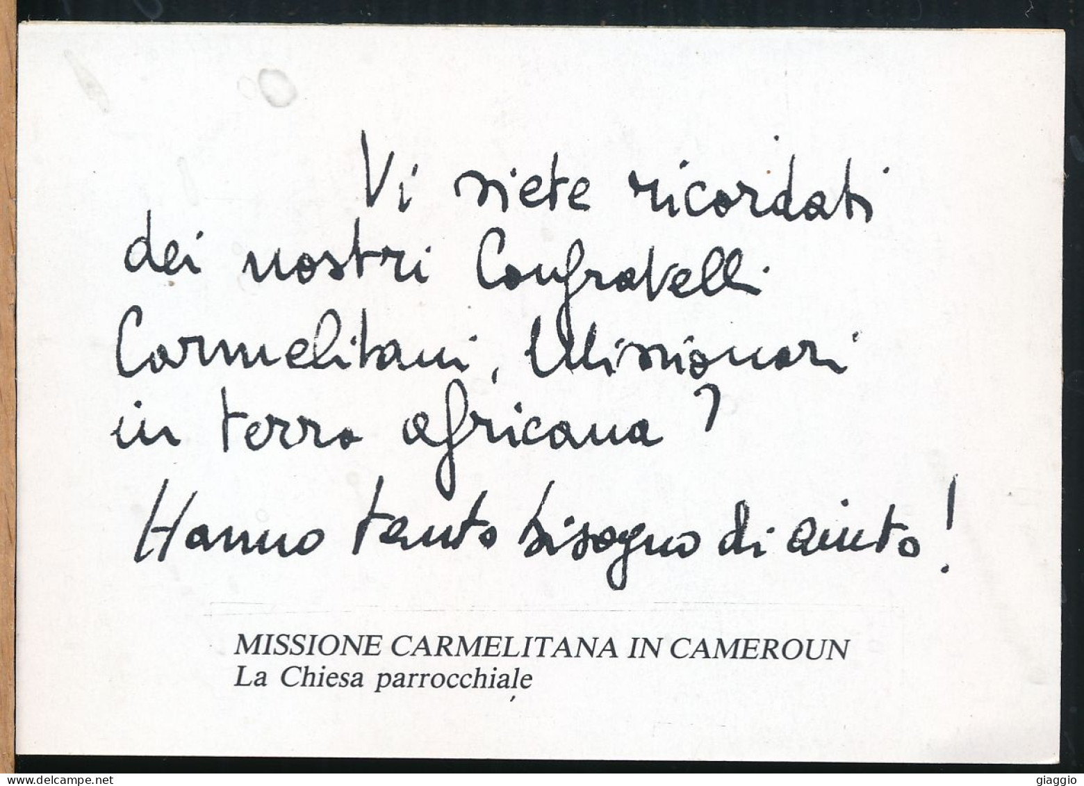 °°° FOTO - MISSIONE CARMELITANA IN CAMEROUN °°° - Camerun