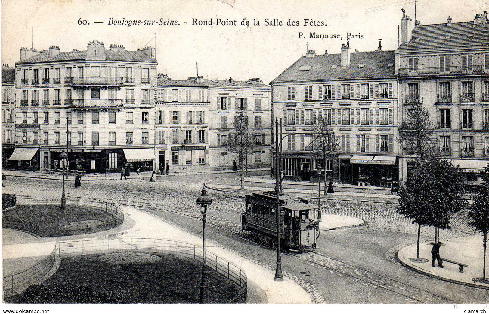 HTS DE SEINE-Boulogne Sur Seine-Rond-Point De La Salle Des Fête - PM 60 - Boulogne Billancourt